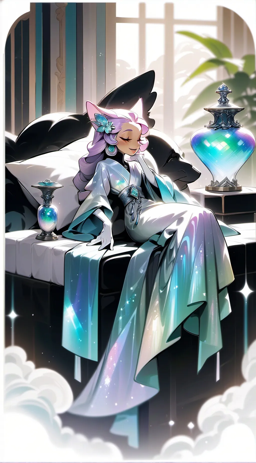 ai character: Dogday x catnap background