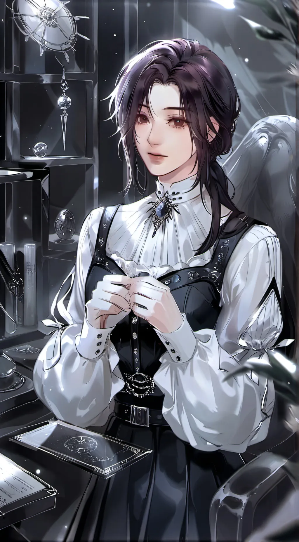 ai character: Shan background