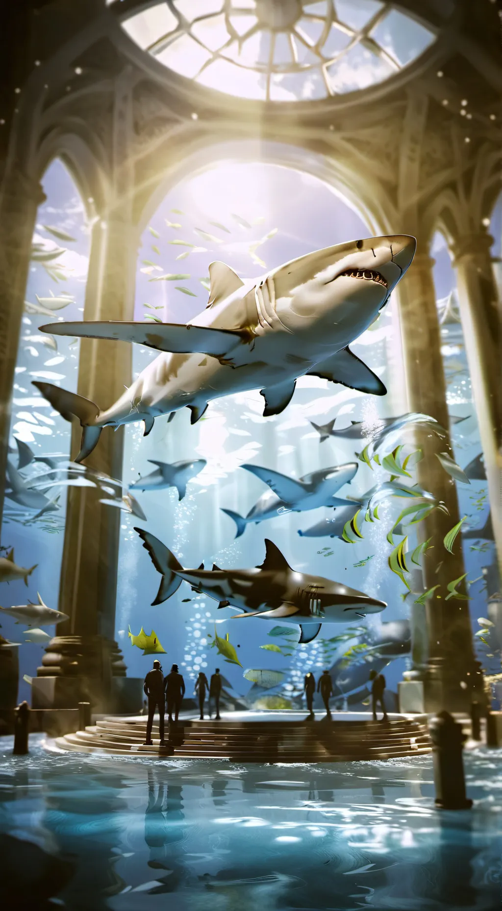 ai character: Sweet Swimmer background