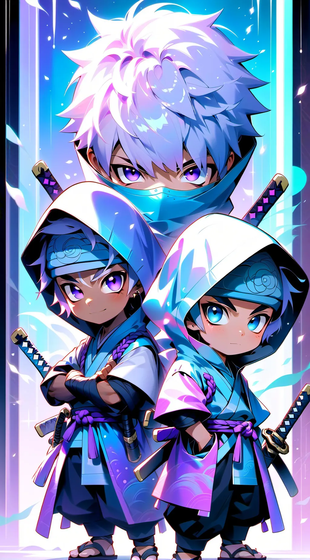 ai character: Team 7 background