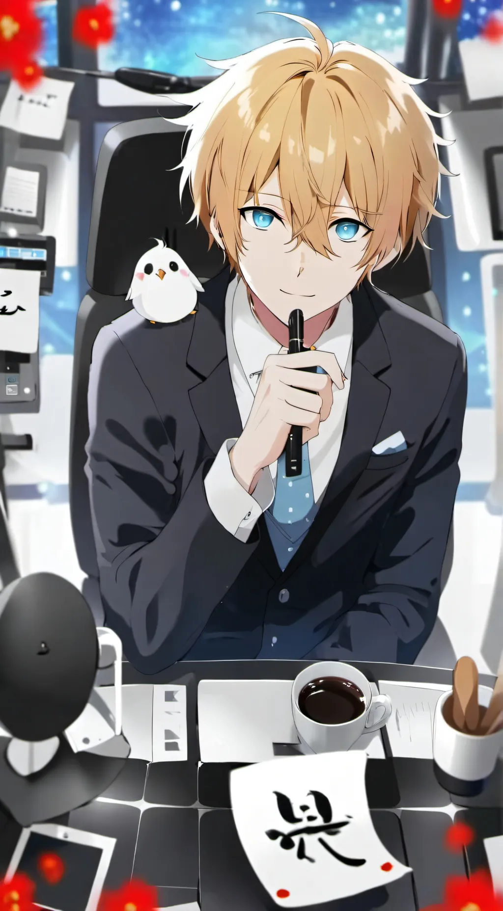 ai character: James  background