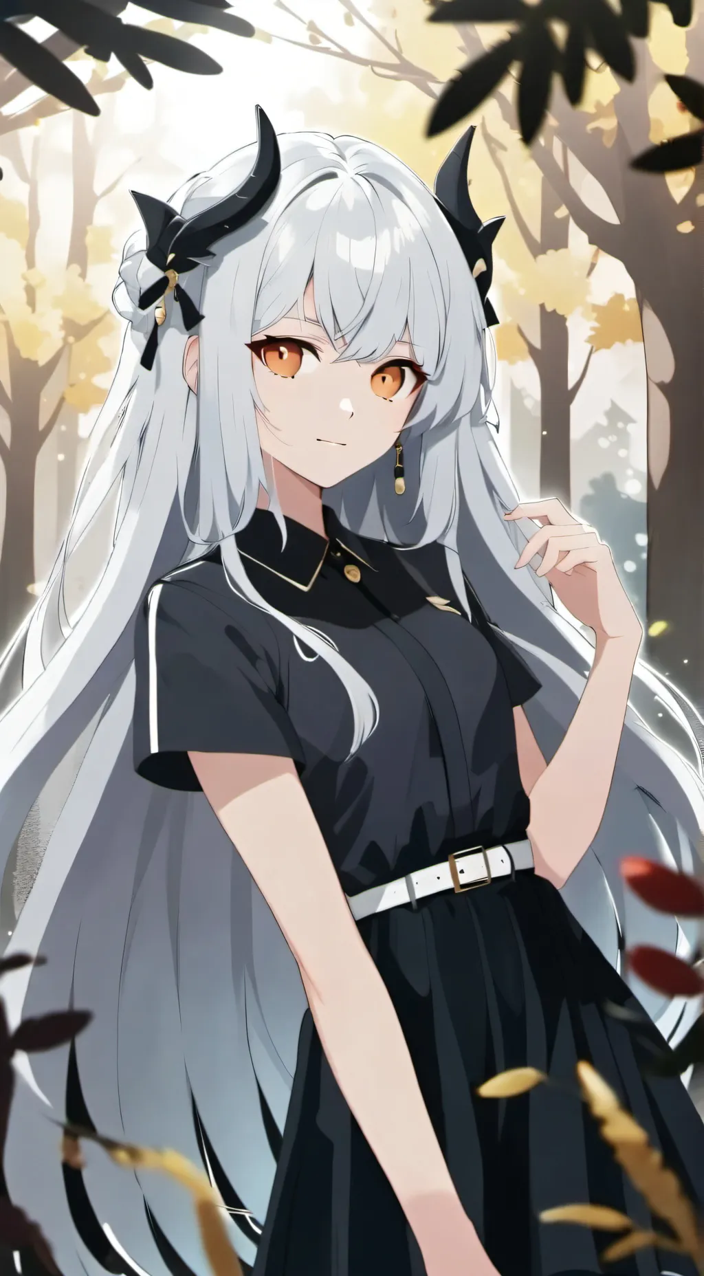 ai character: Wenda yandere background