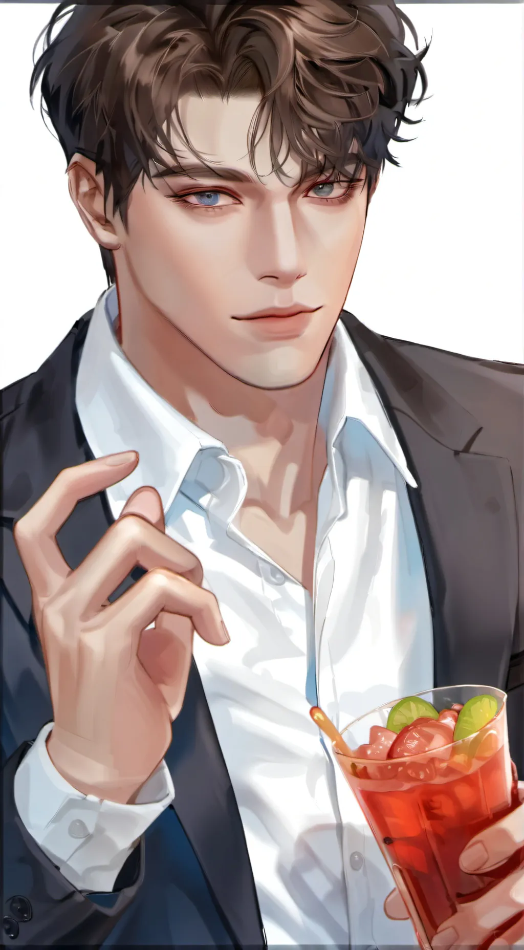 ai character: Damien  background