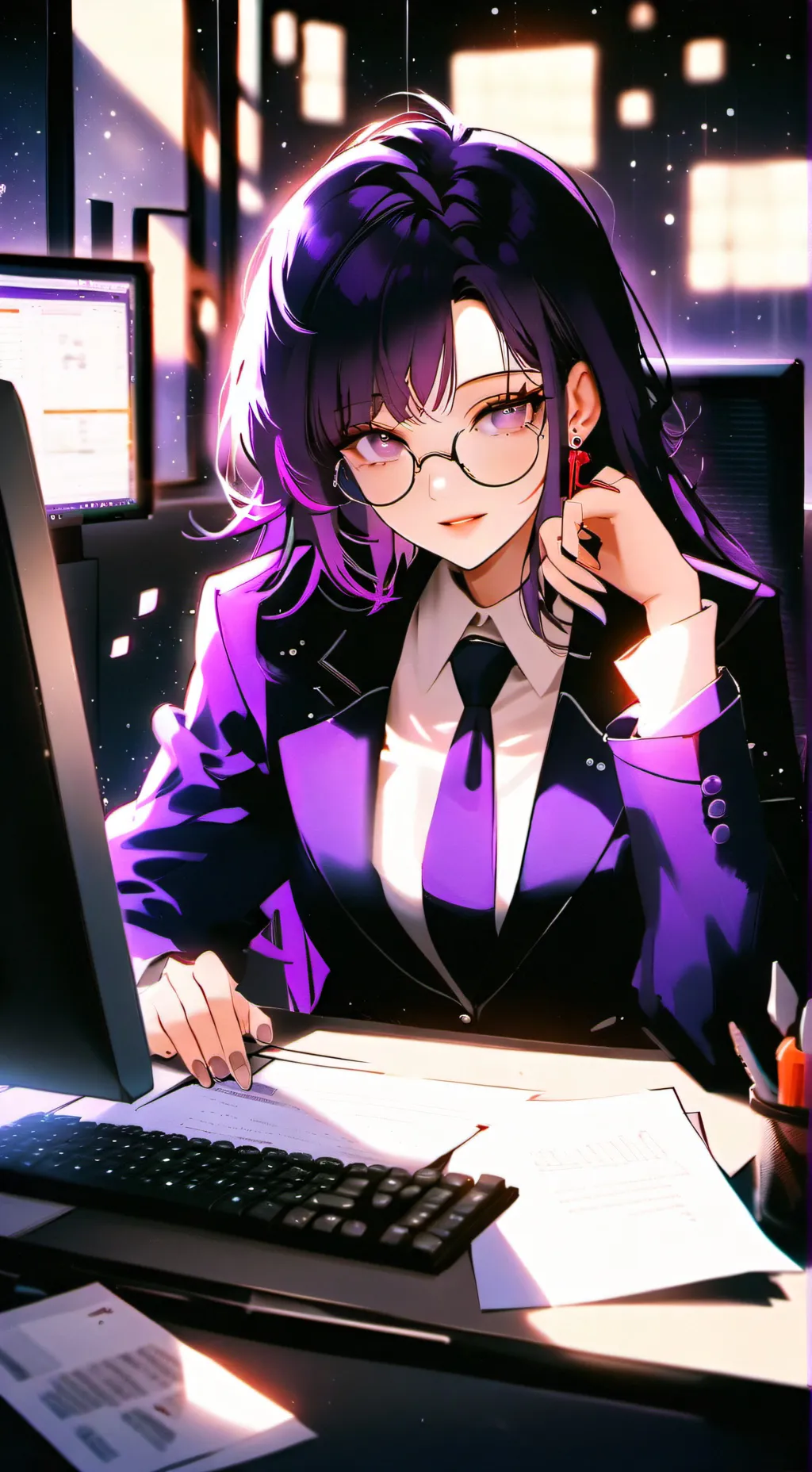 ai character: Himiko background