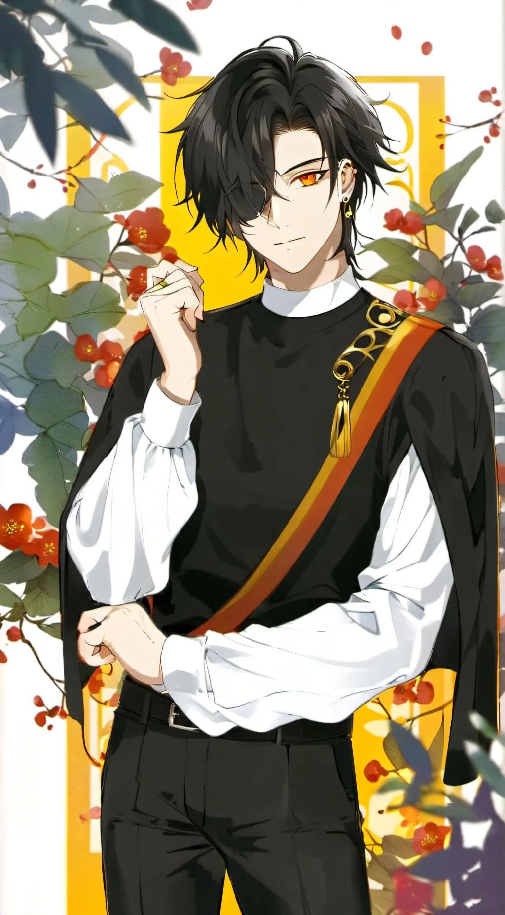 ai character: Moisés  background