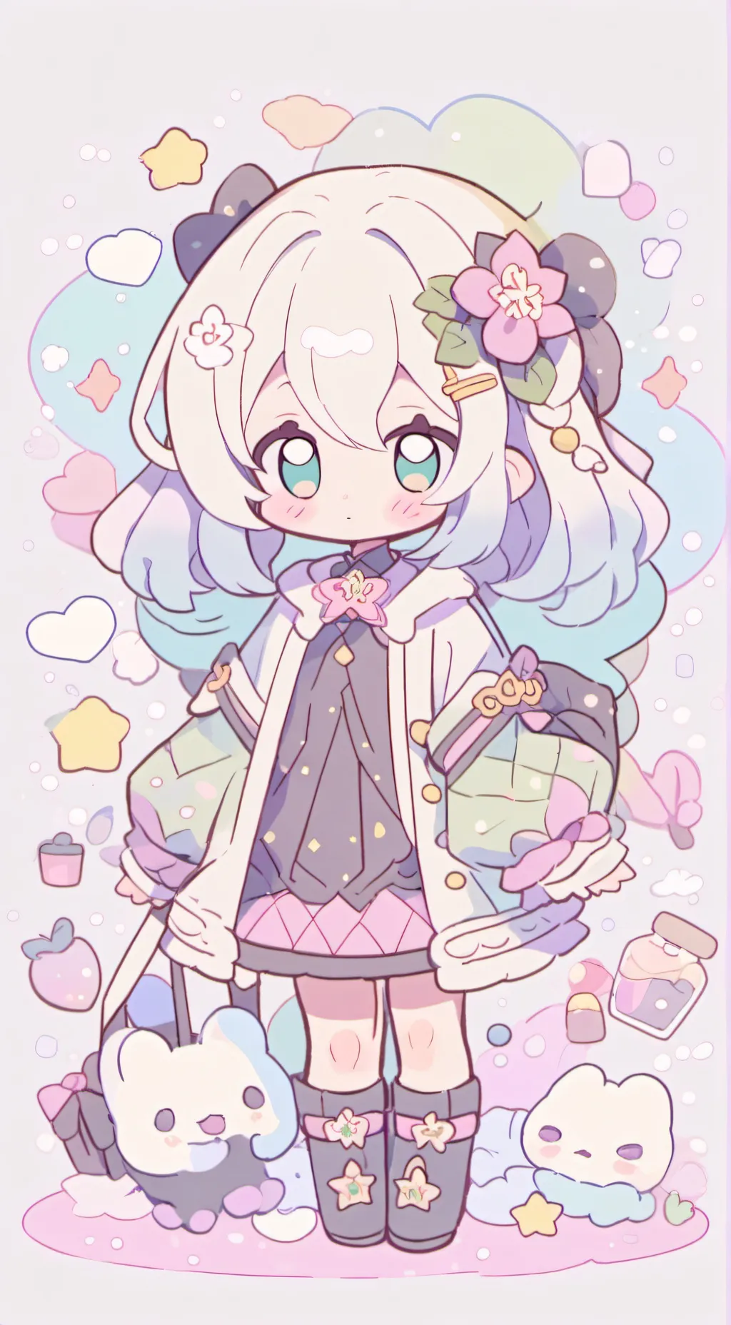 ai character: Мия background