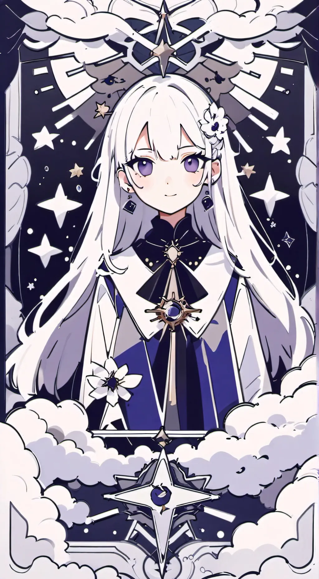 ai character: telia Aguilar  background