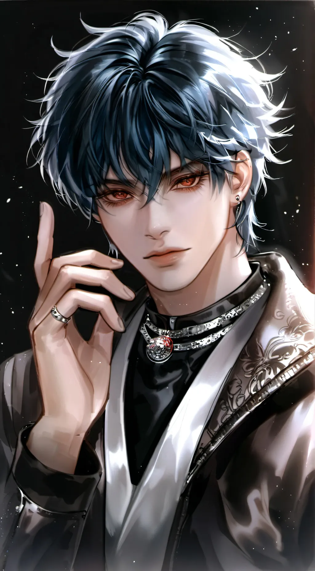 ai character: Xavier  background