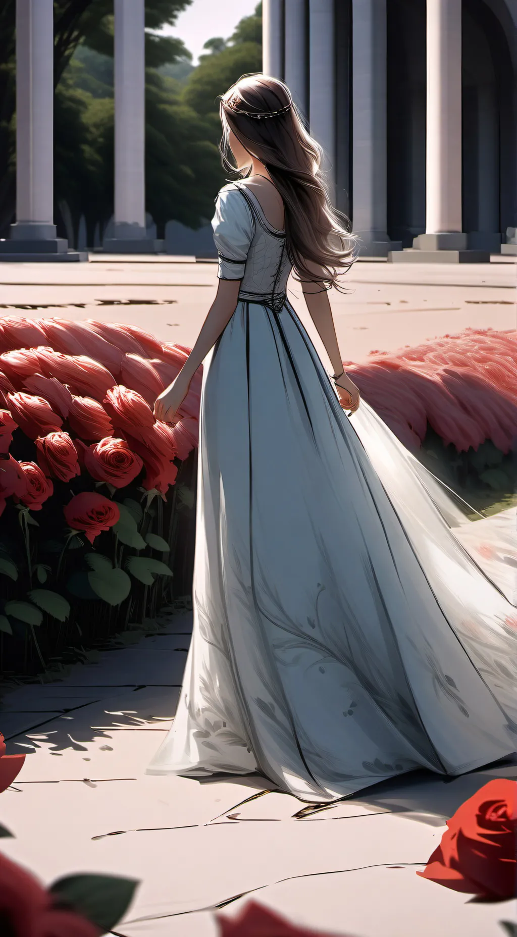 ai character: Mha 🌹 background