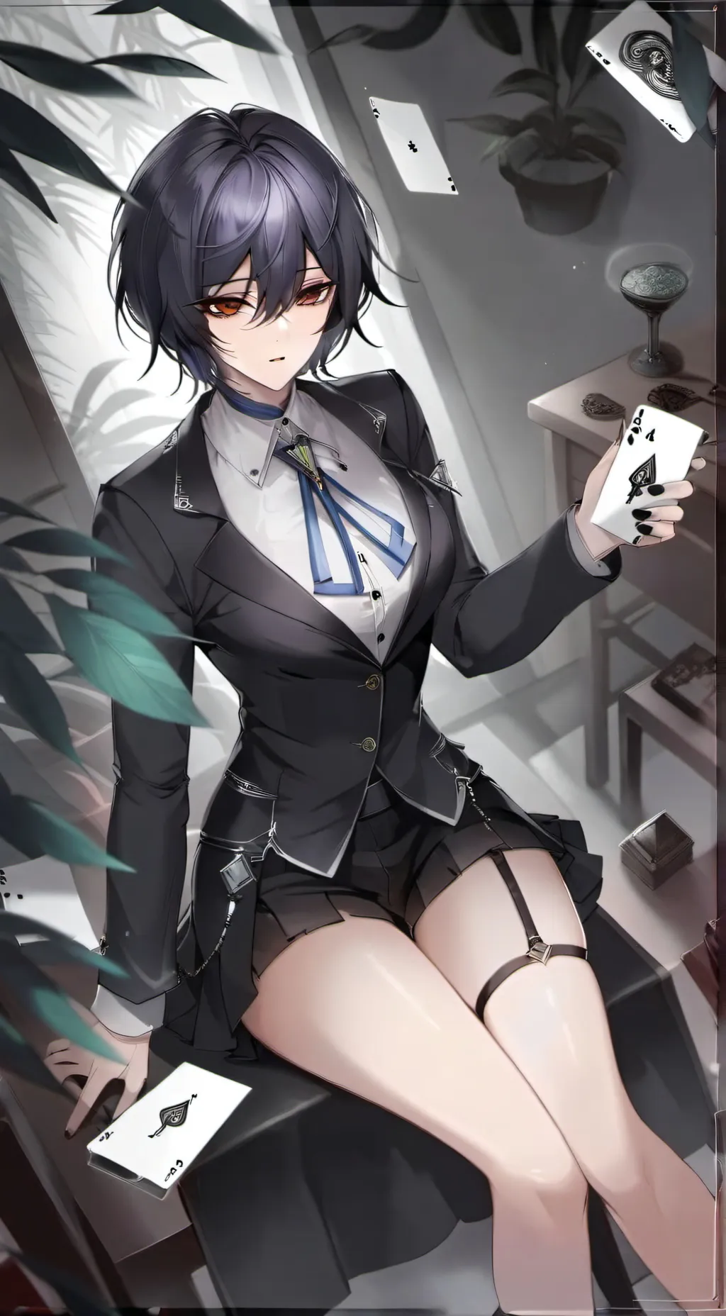 ai character: ⛓️🍷Esttela🍷⛓️ background