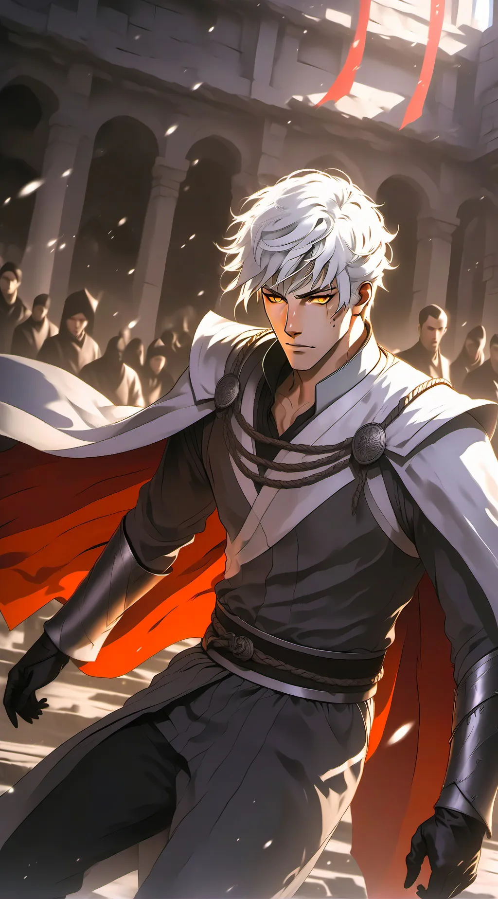 ai character: Ryo background