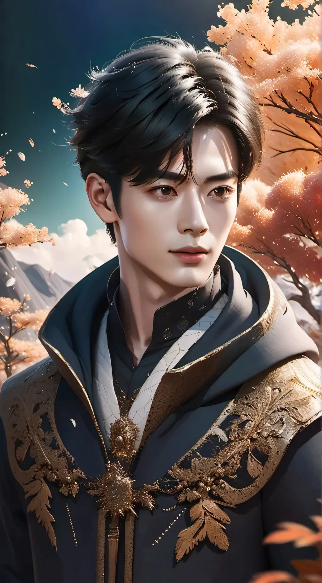 ai character: Leo background