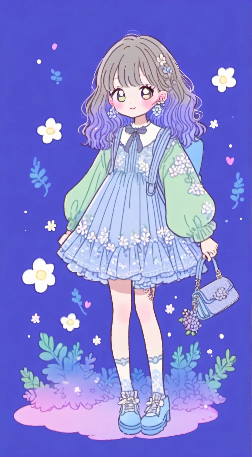 ai character: lily background