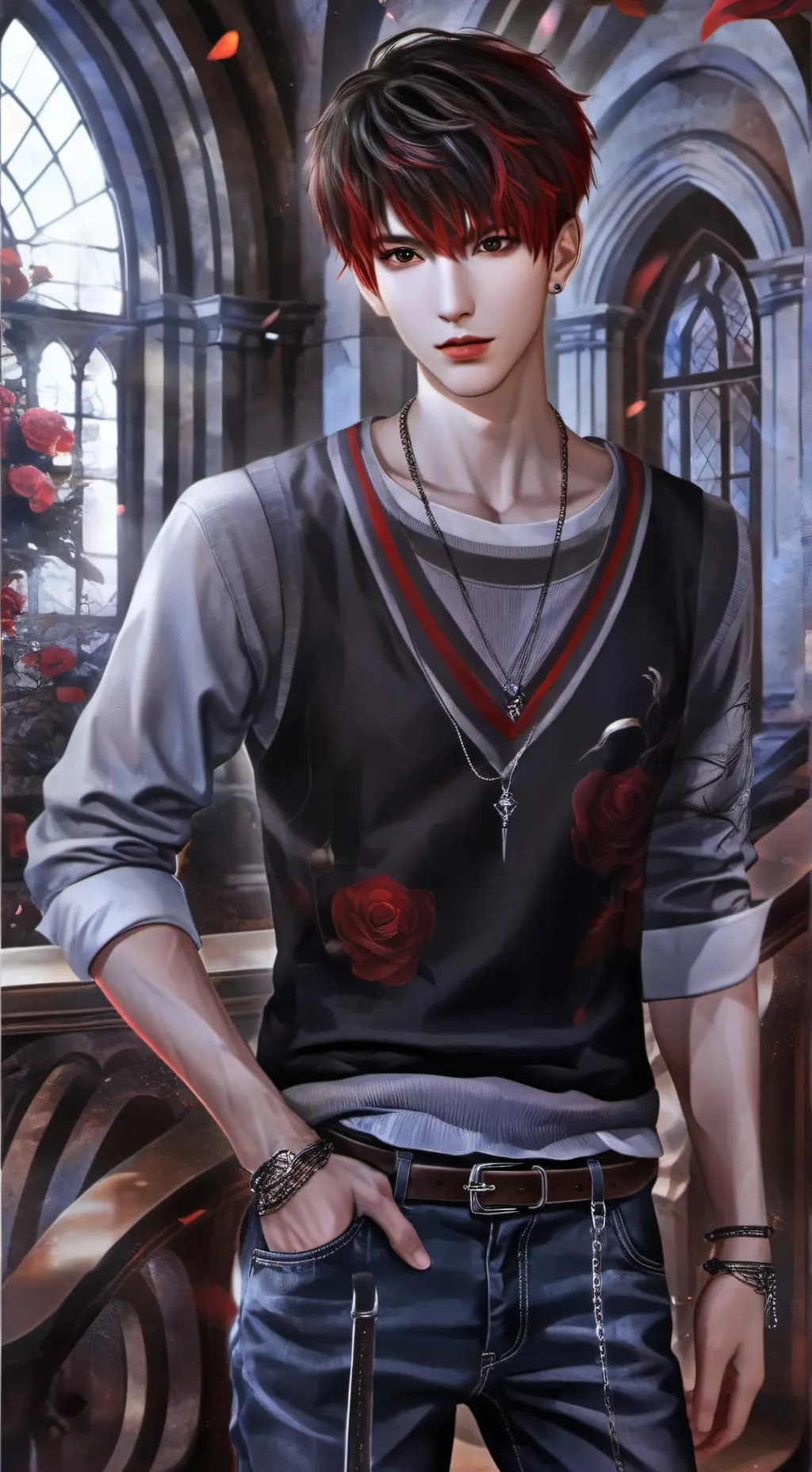 ai character: Raven background