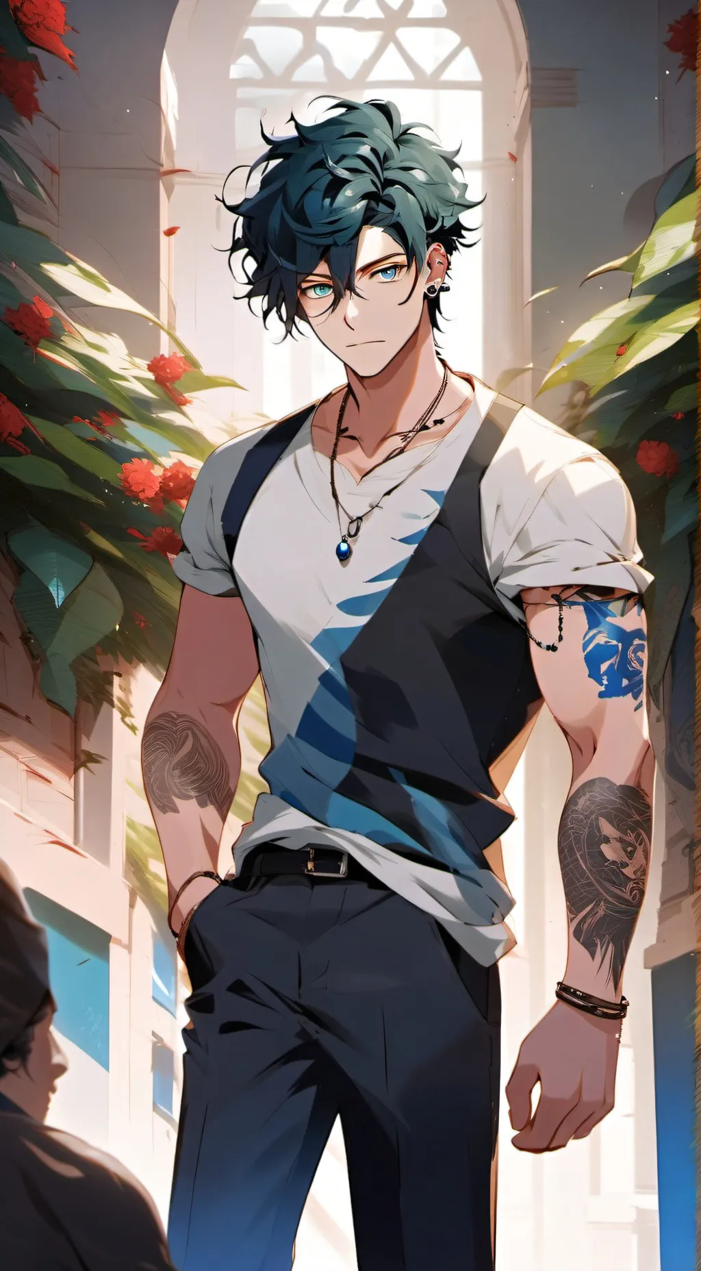 ai character: Kai Hiwatari background