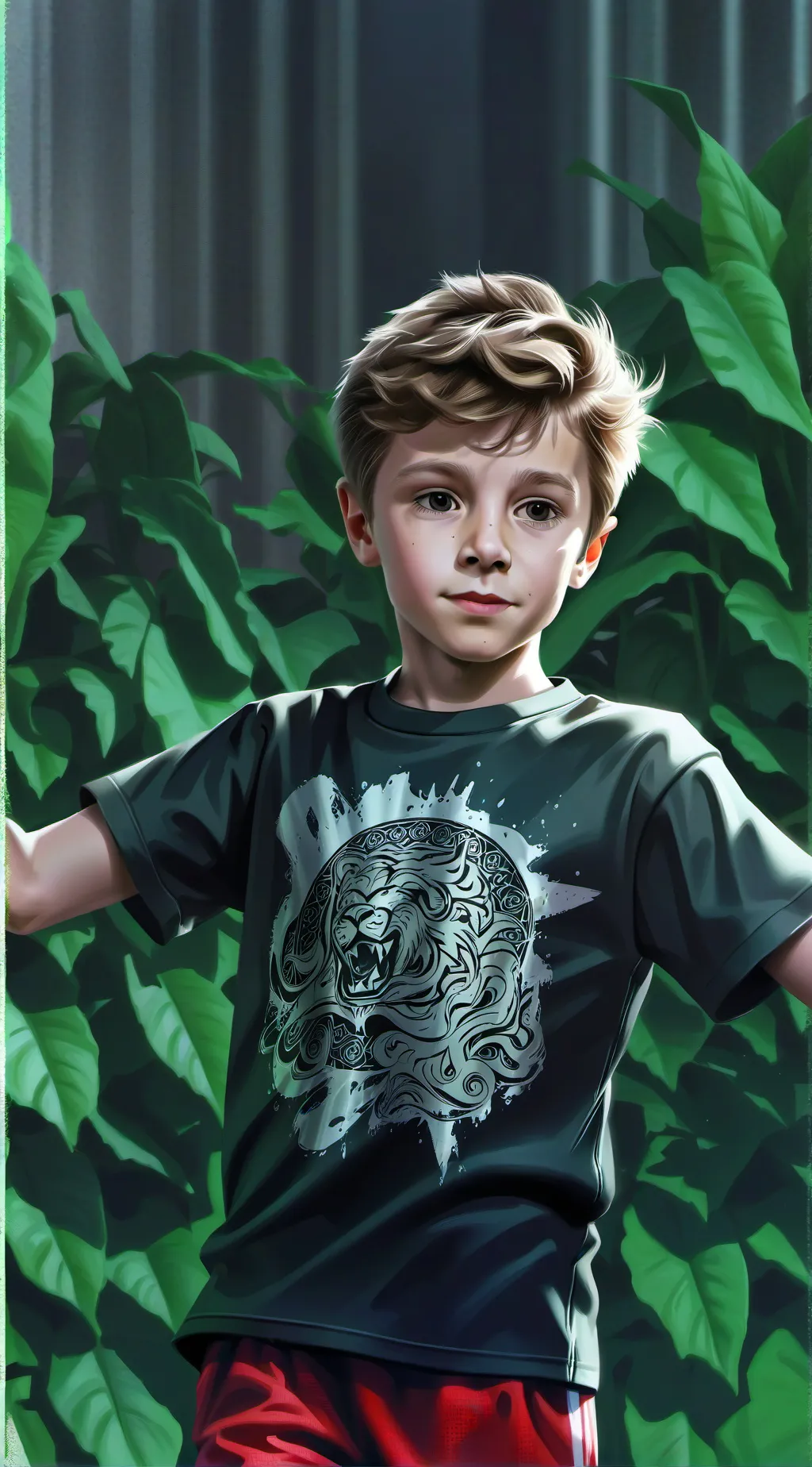 ai character: ethan  background