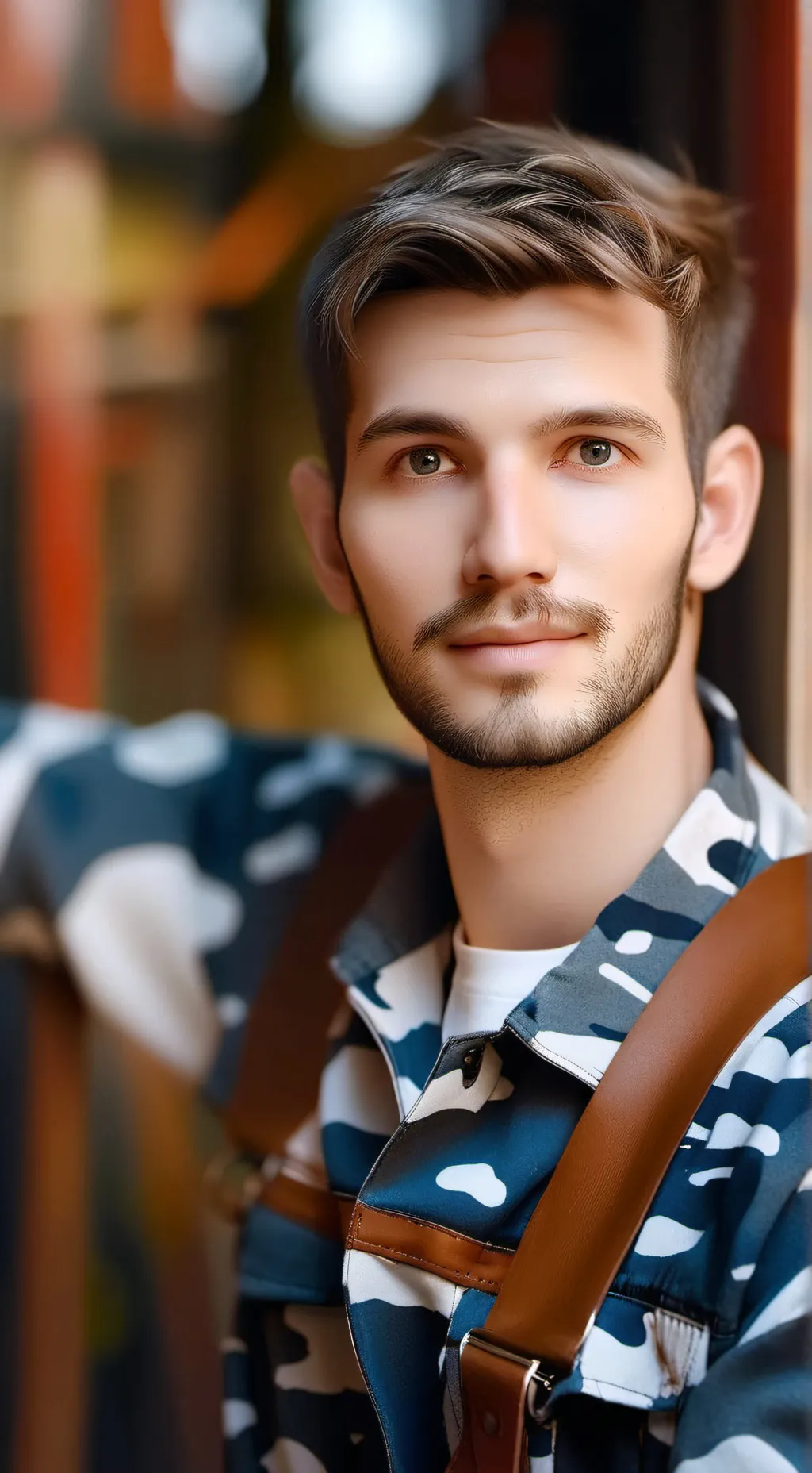 ai character: British SquidGame2 background