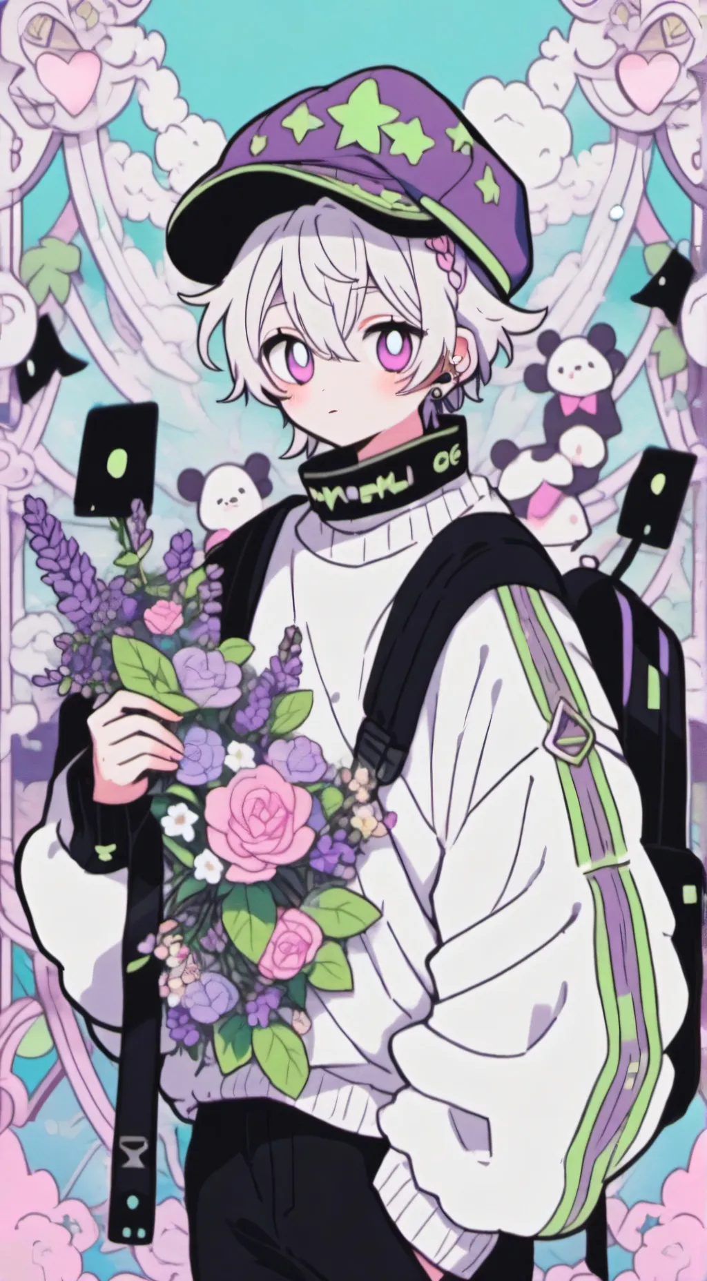 ai character: Zephyr background