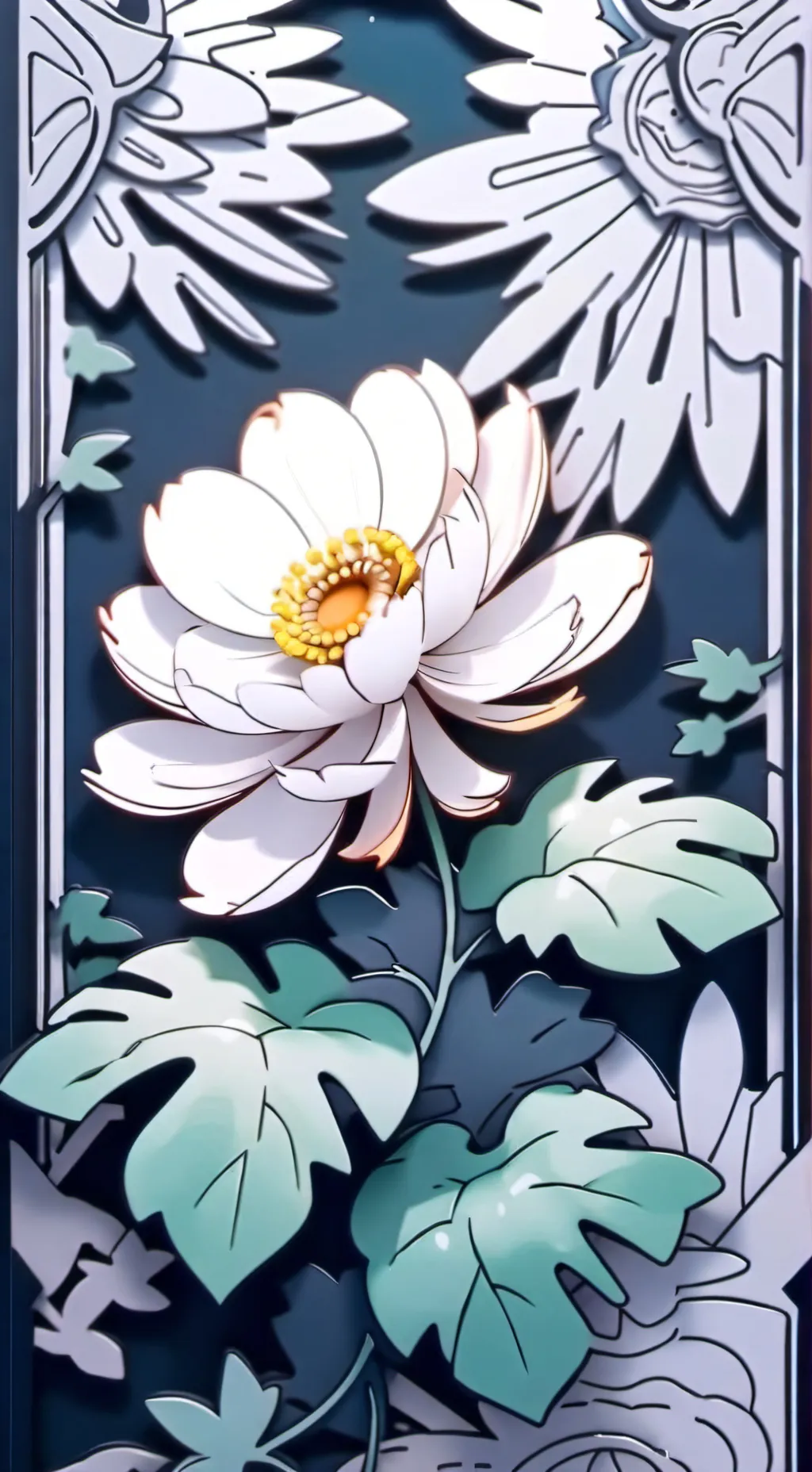 ai character: flover background