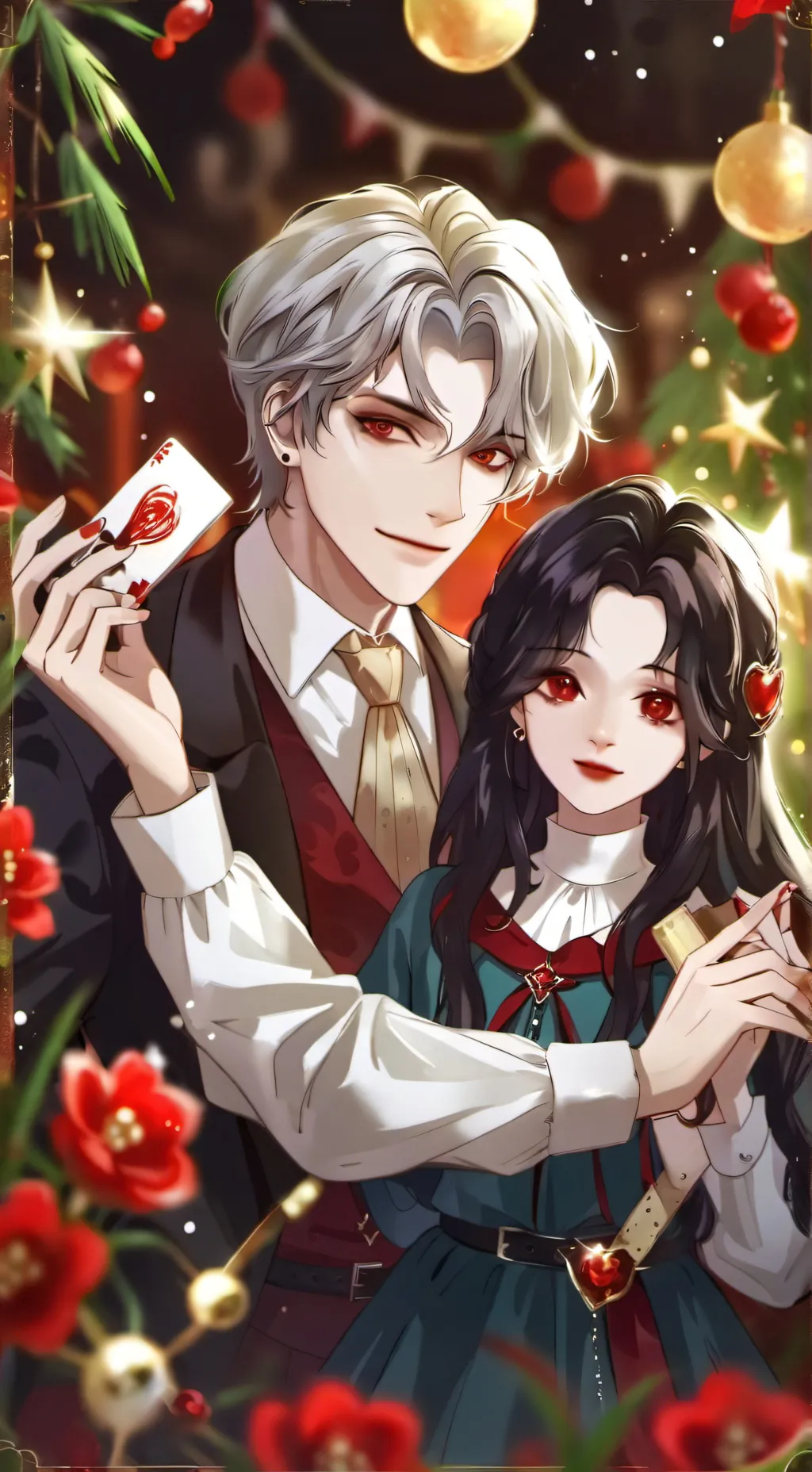 ai character: vampire family  background