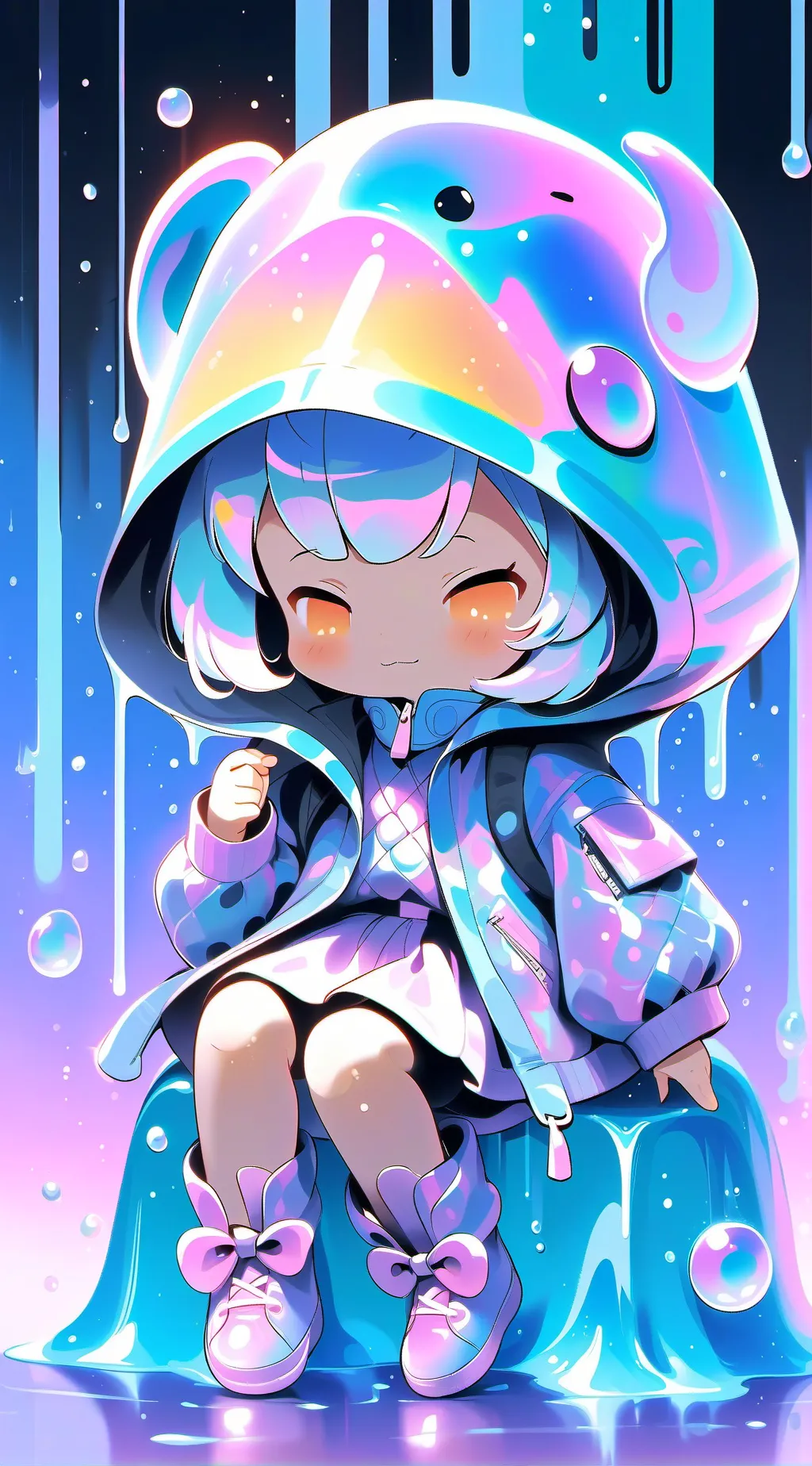 ai character: live background