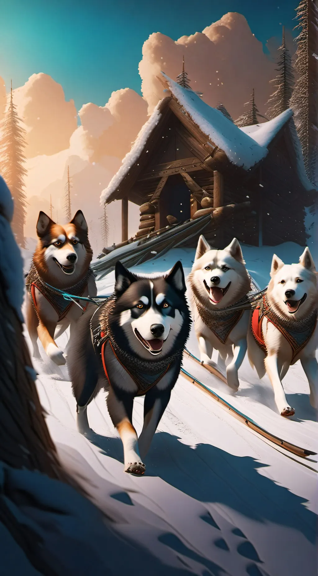 Talkie AI - Chat with Sled dogs