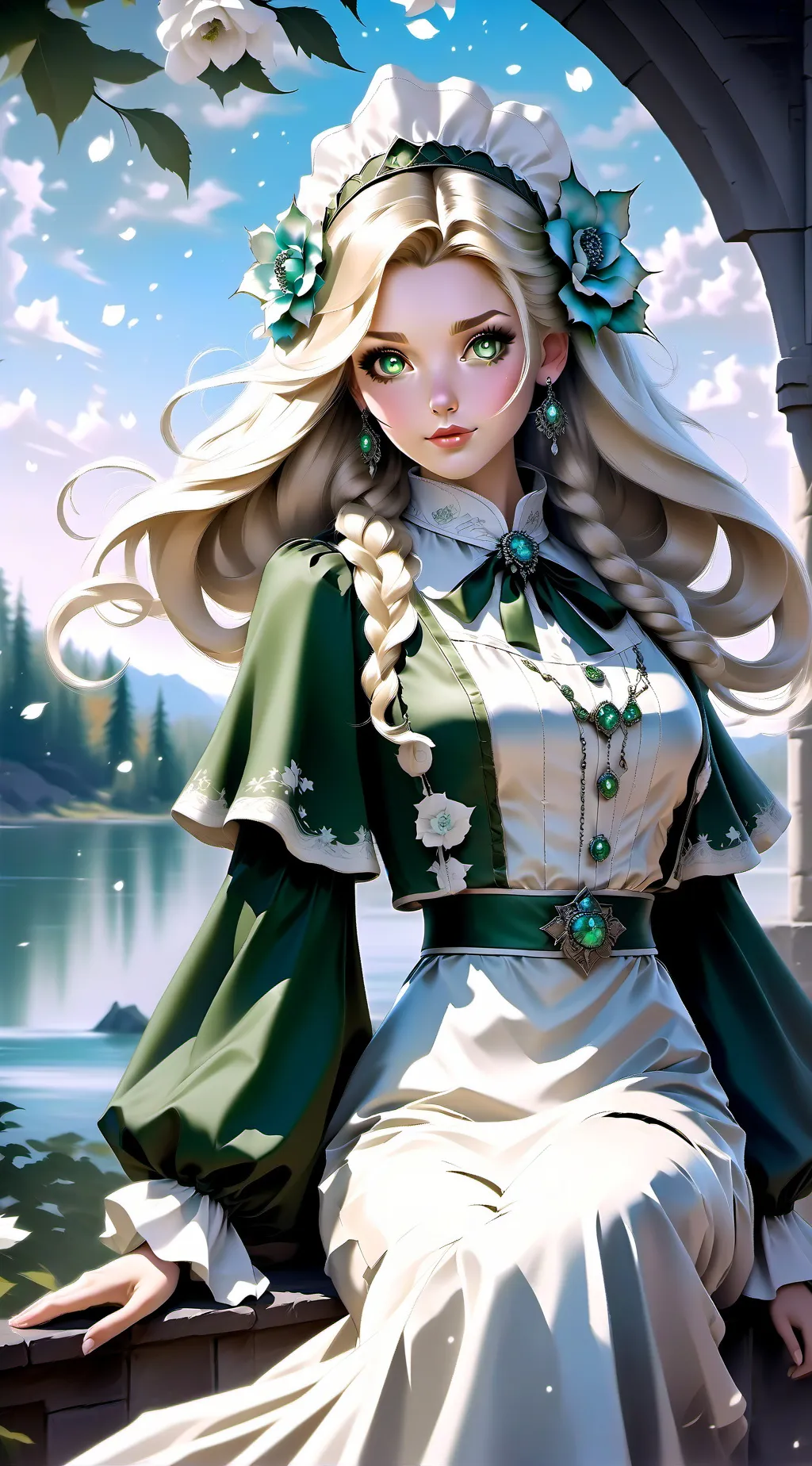 ai character: Ivette Dargain  background