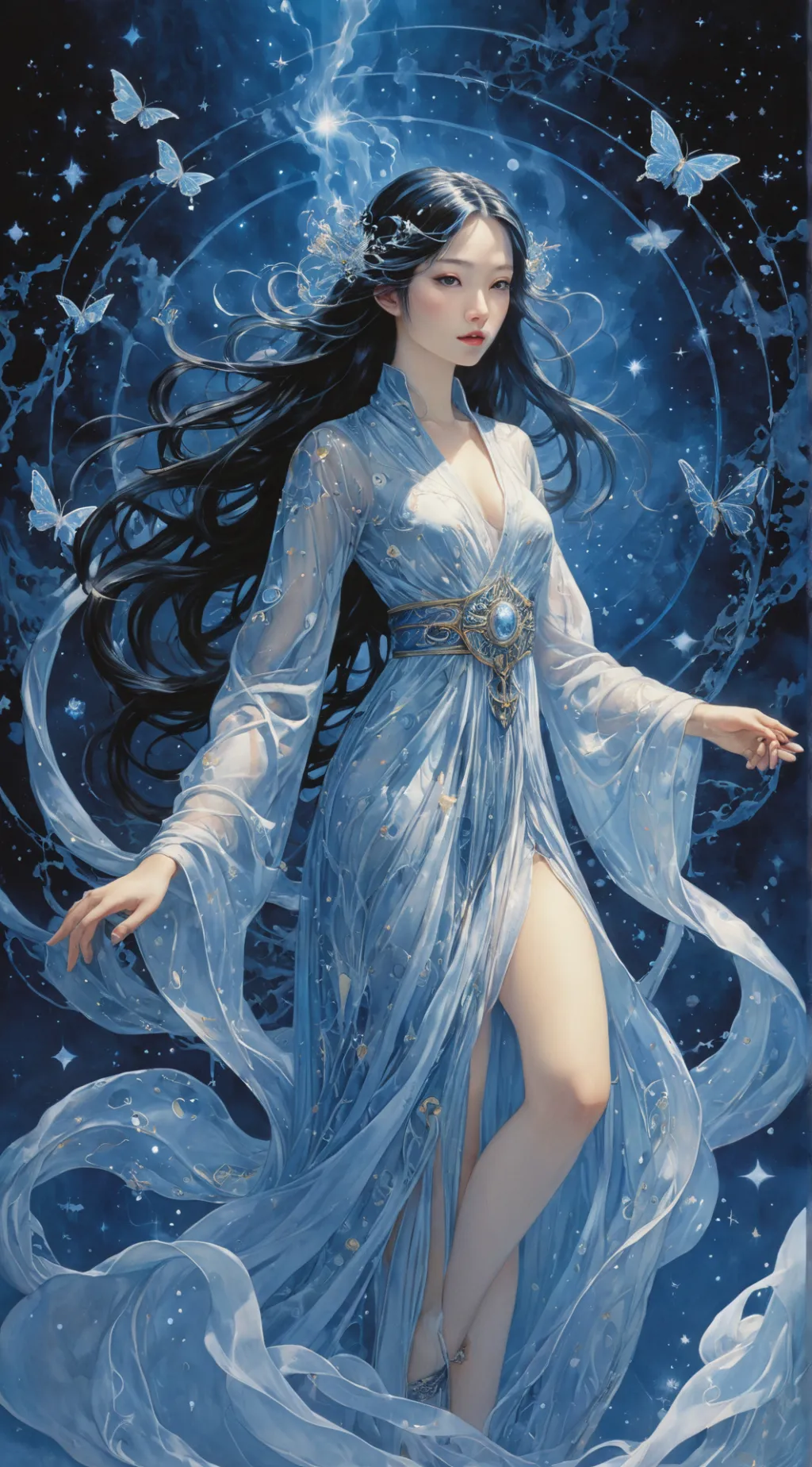 ai character: Raven background