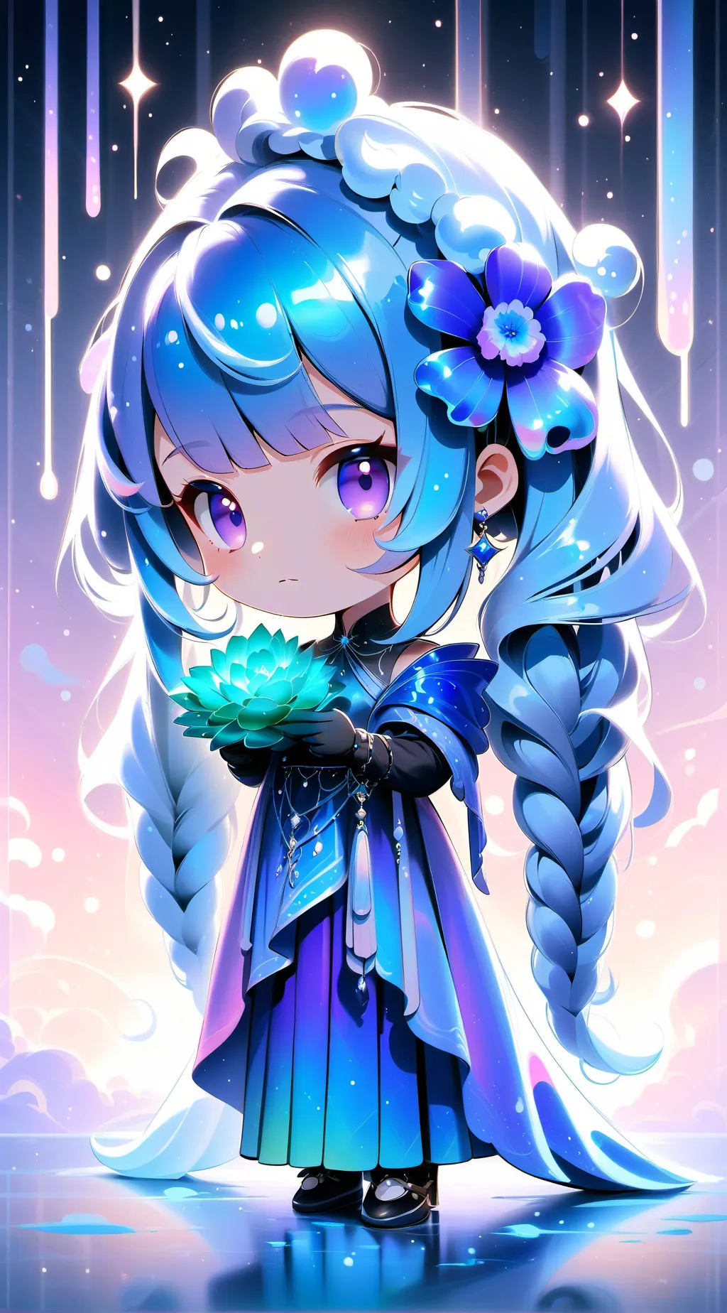 ai character: nezuko's birthday background