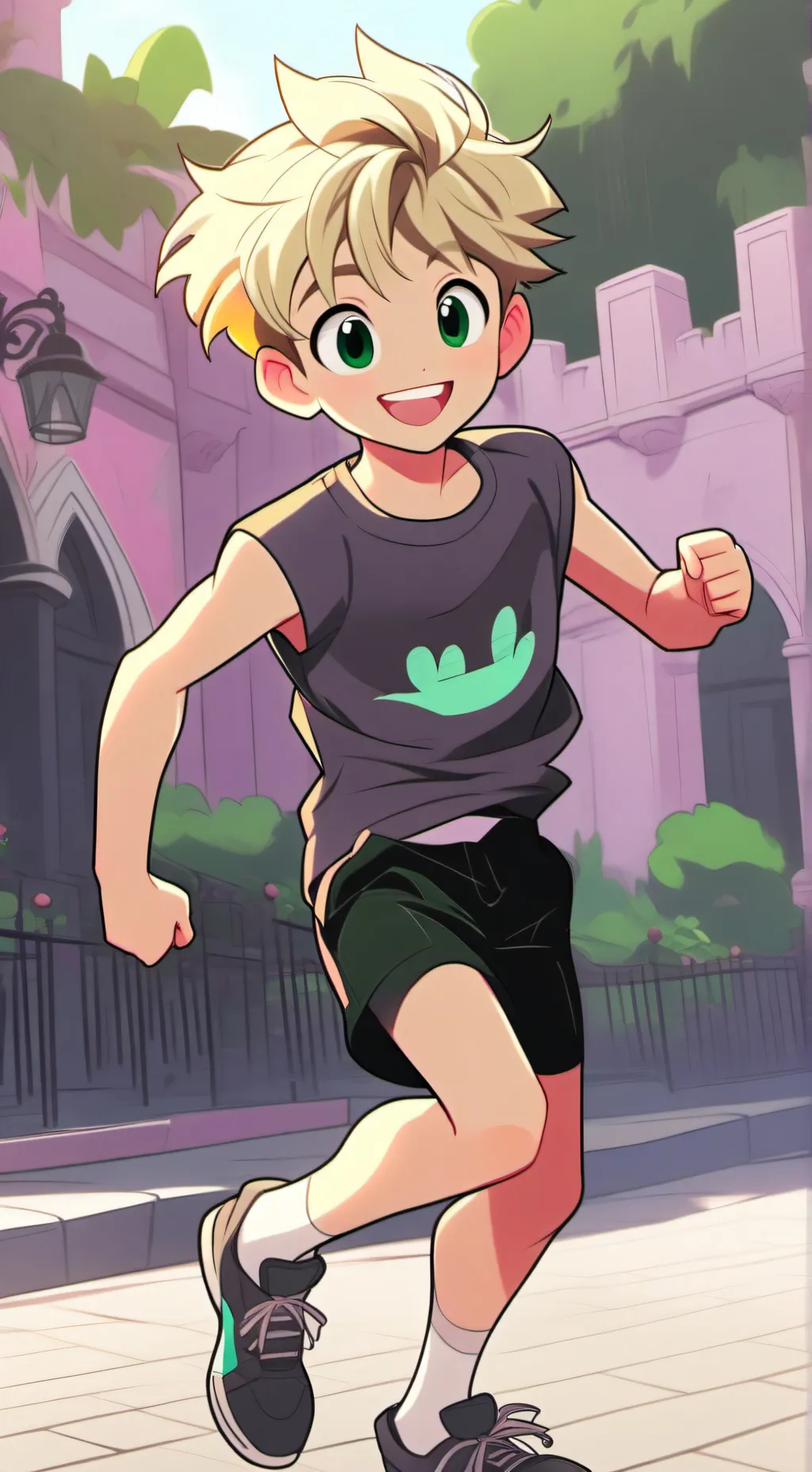 ai character: Félix background