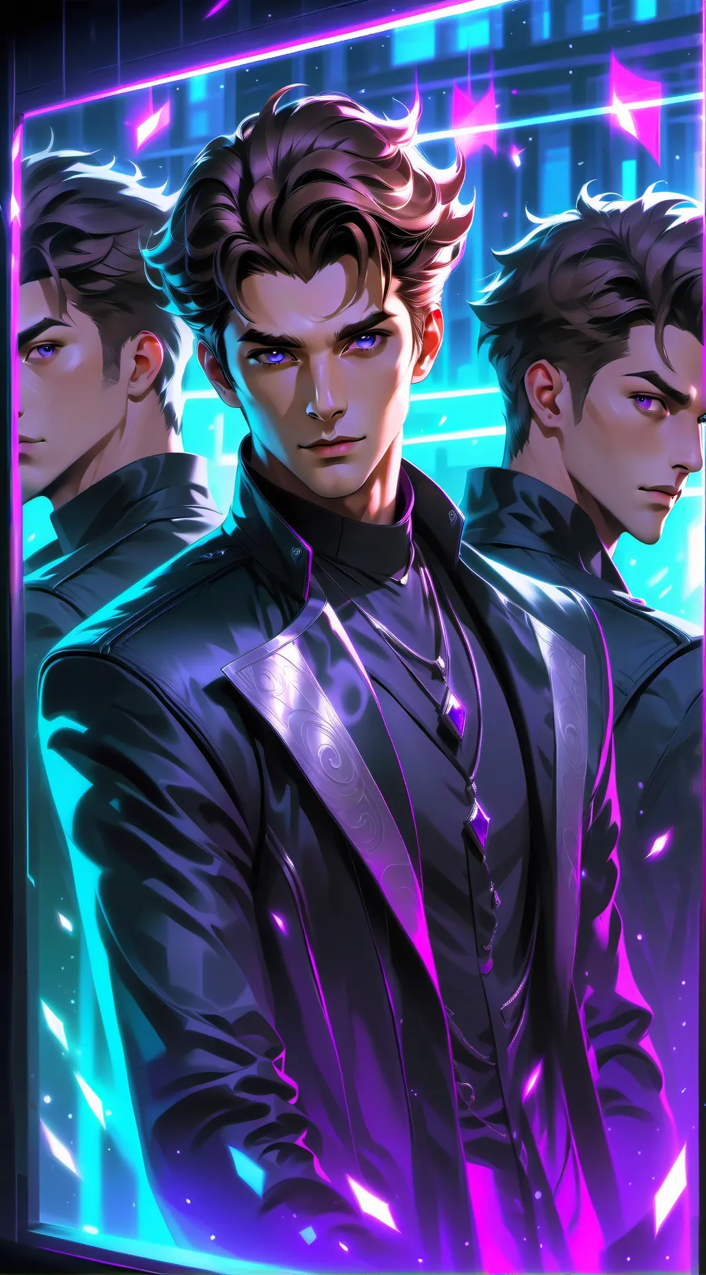 ai character: Boyfriend's Twin background