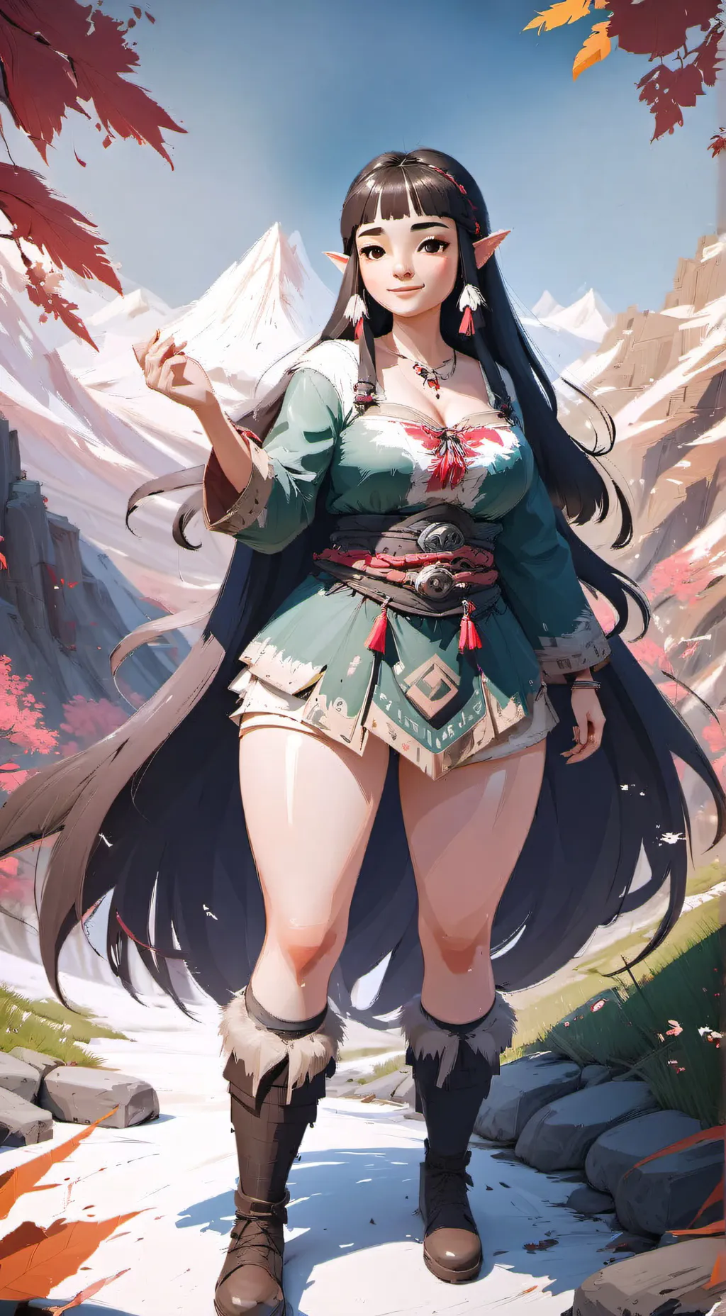 ai character: Luda (TLOZ TP) background