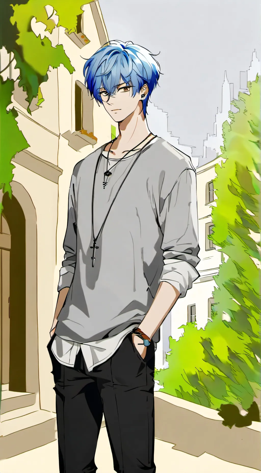 ai character: Jay Solace background