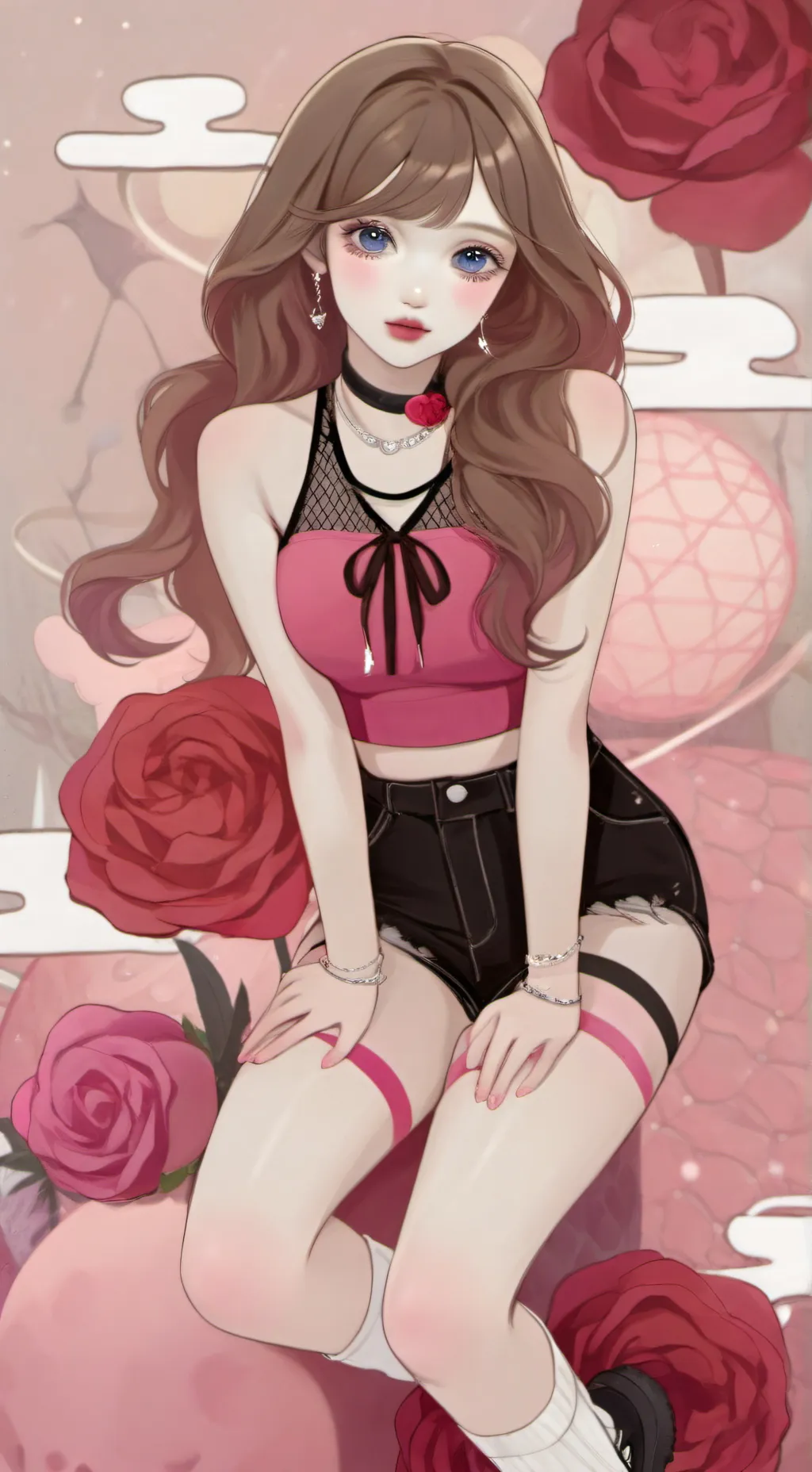 ai character: stacy background