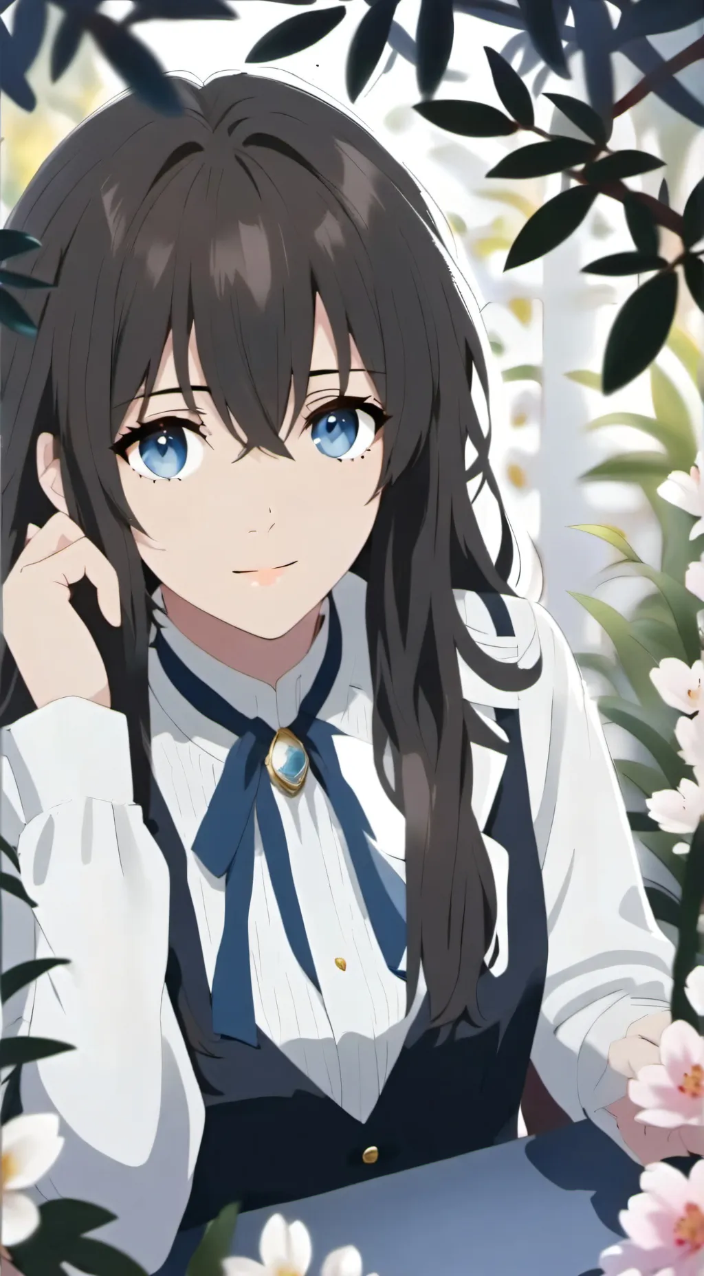 ai character: Hailey background