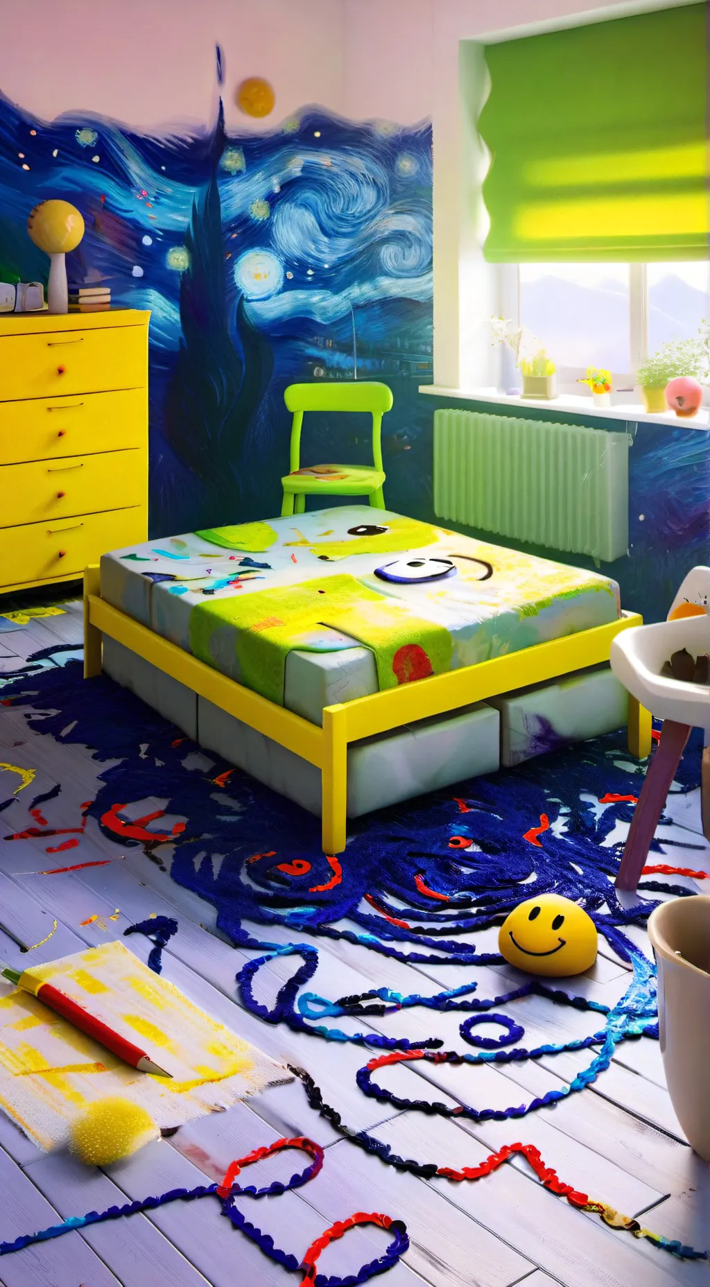 ai character: twisted vee background