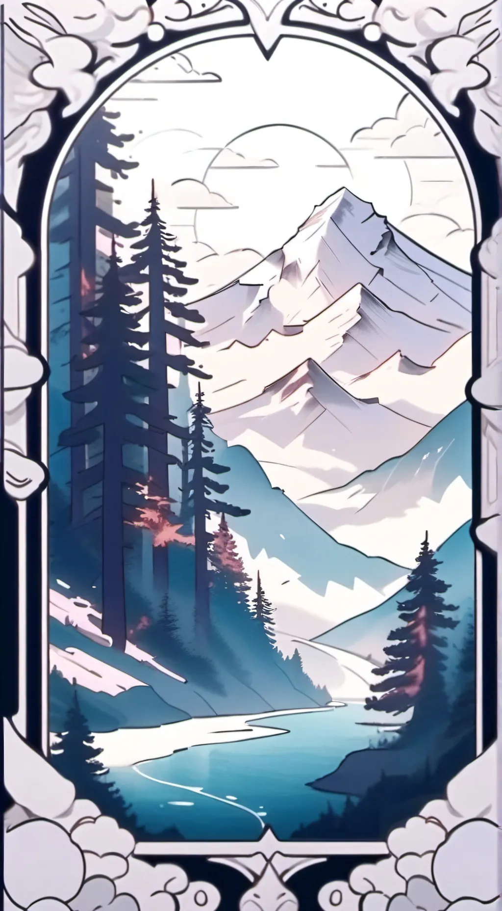 ai character: Finish the lyrics background