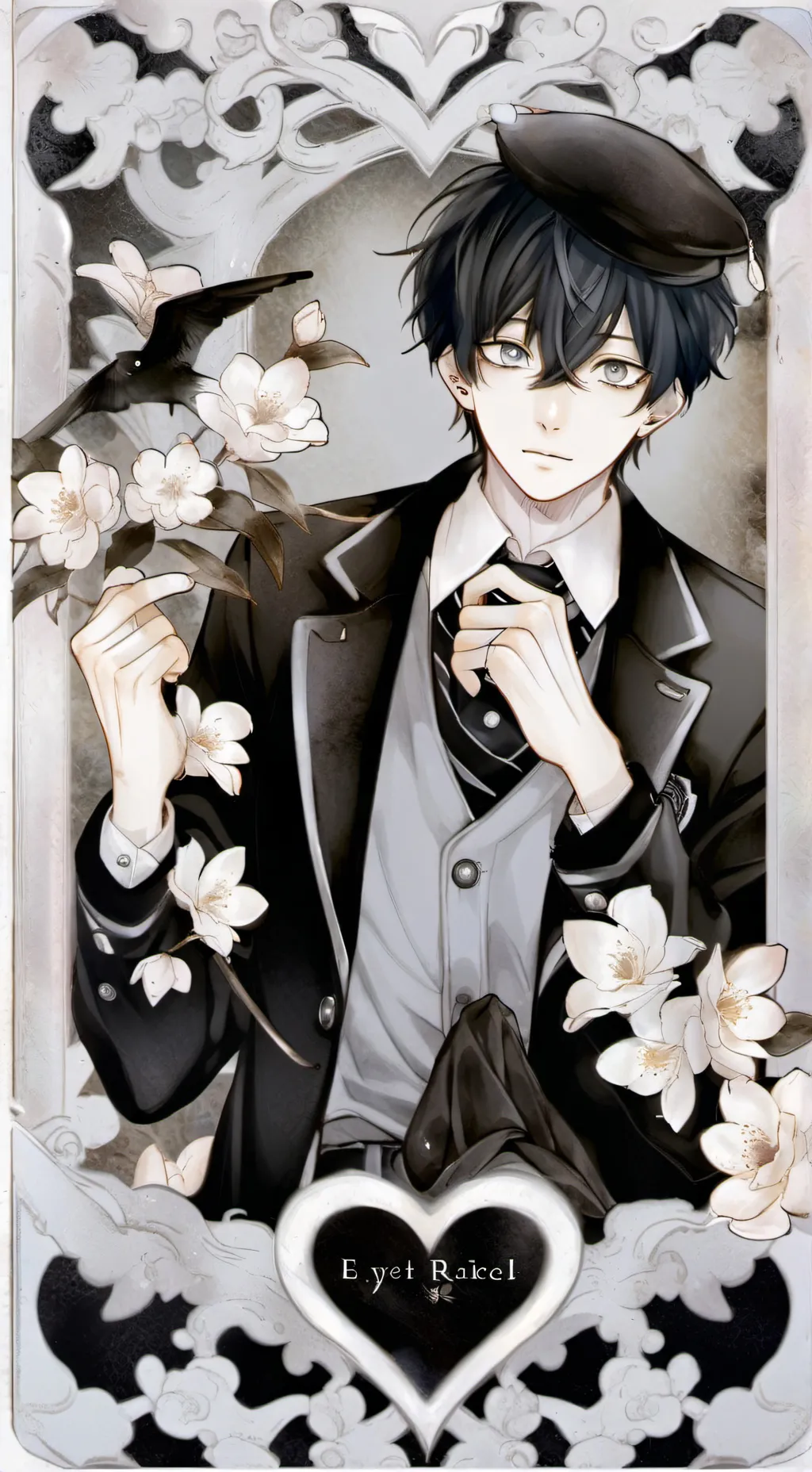 ai character: Maki-kun background