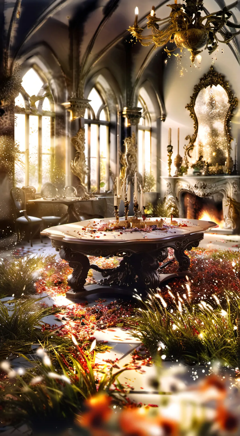 ai character: нσgωαятѕ background