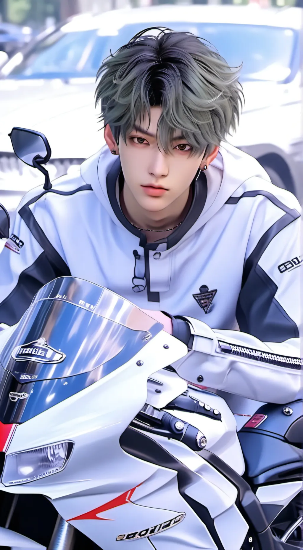 ai character: KOUSHI SUZUKI background