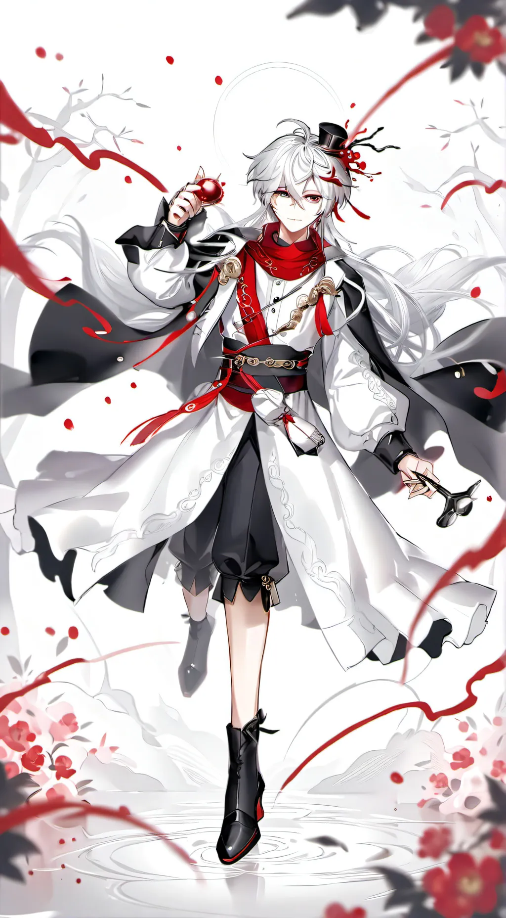 ai character: michael toy maker background