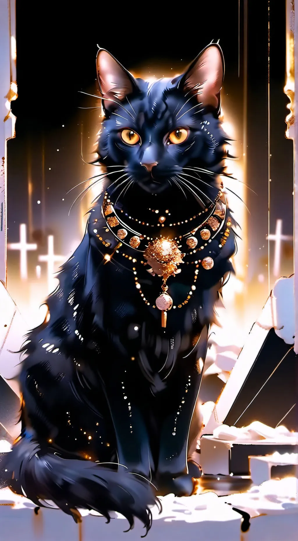 ai character: Nyxie background