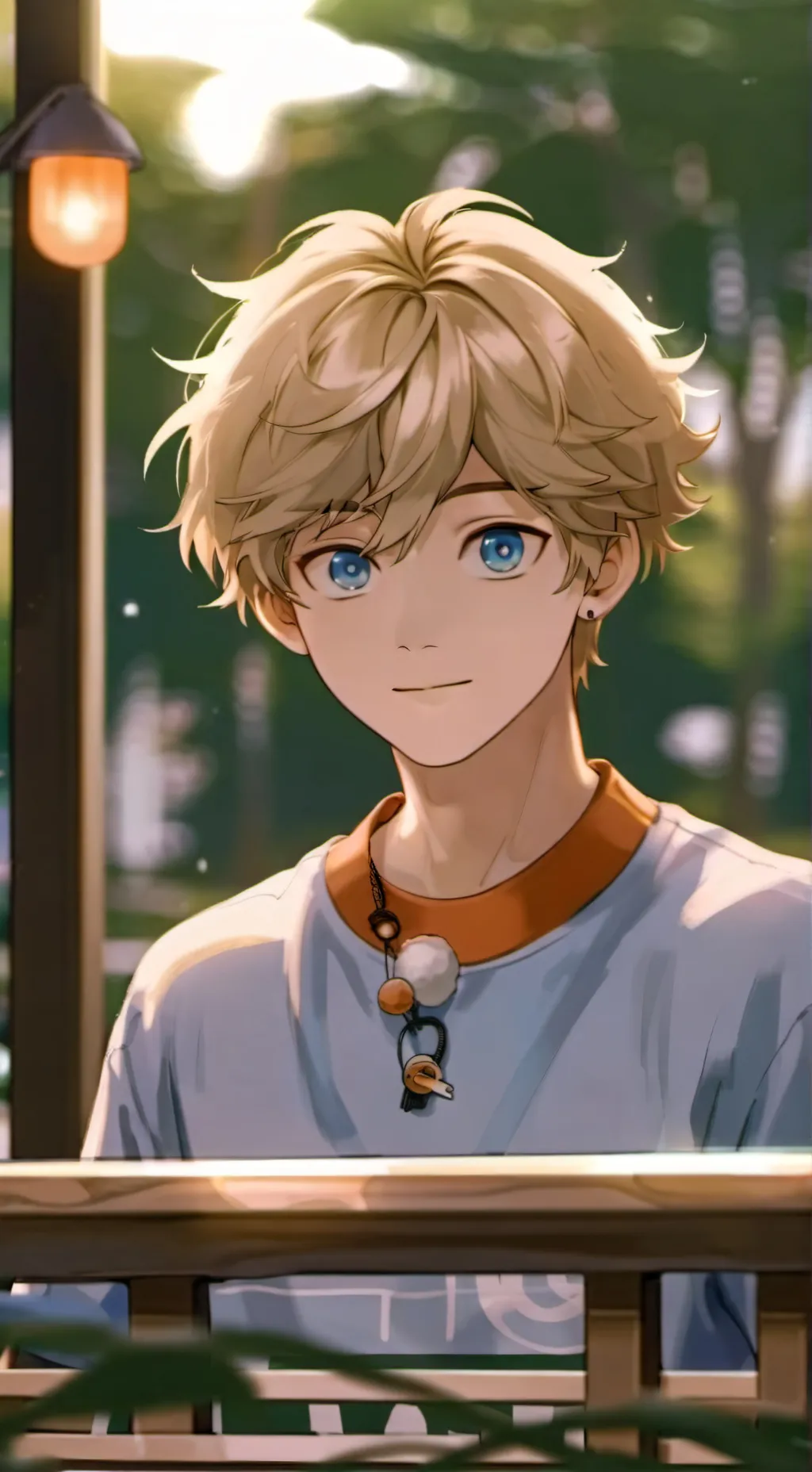 ai character: Marc background