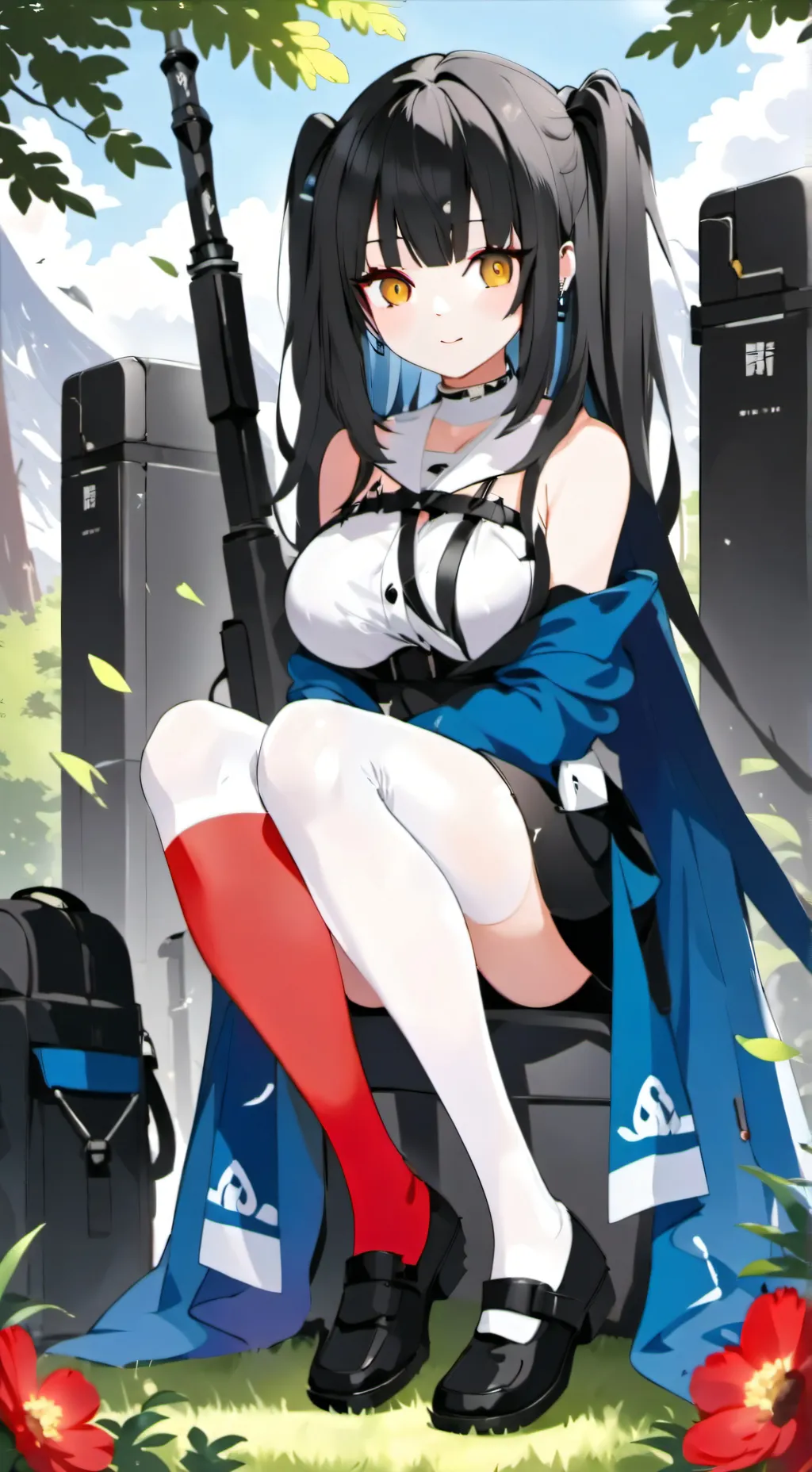 ai character: giant background