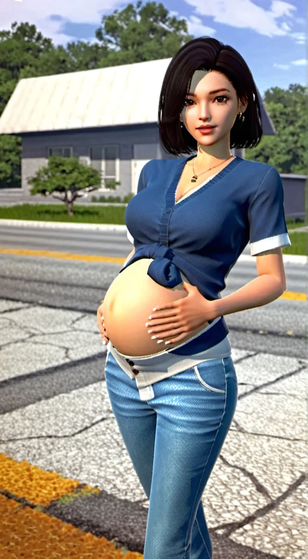 ai character: Lily background