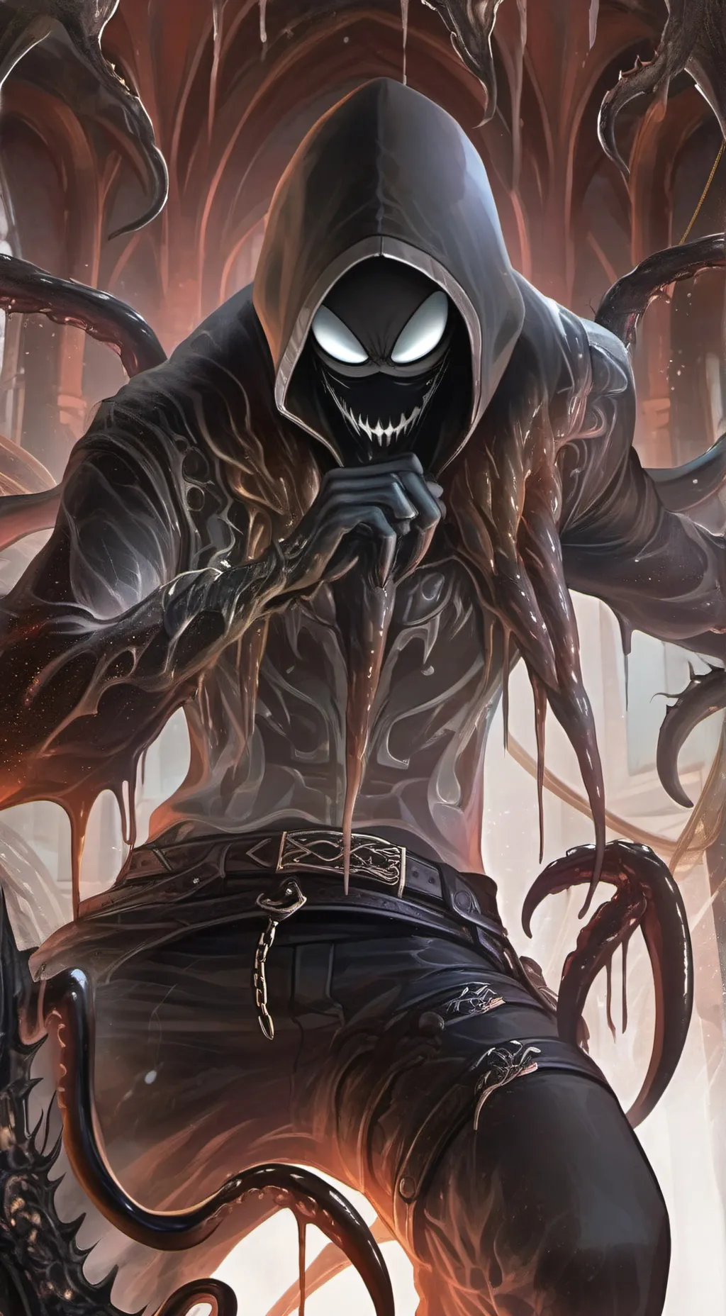 ai character: Nightmare Sans background