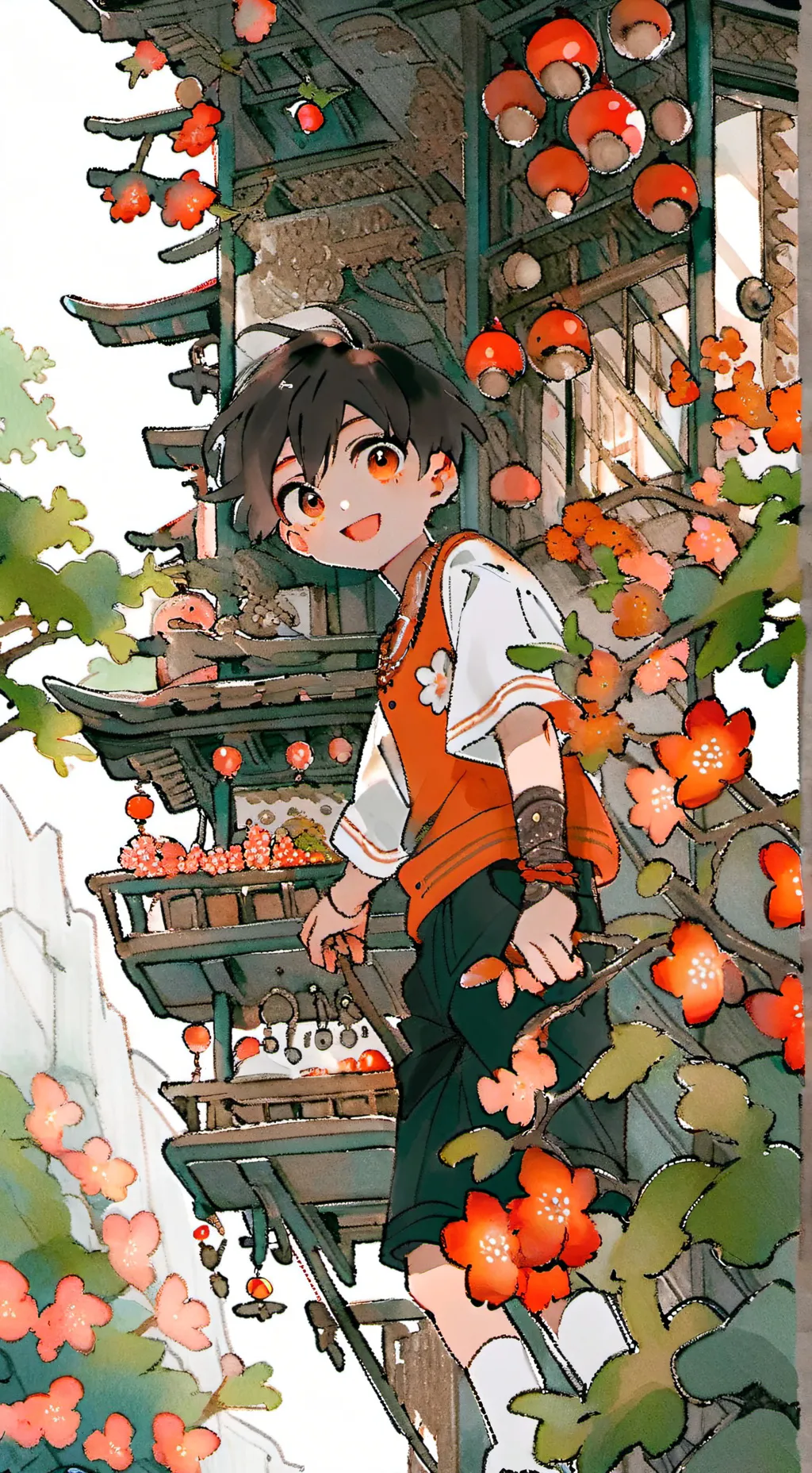 ai character: Makomo background