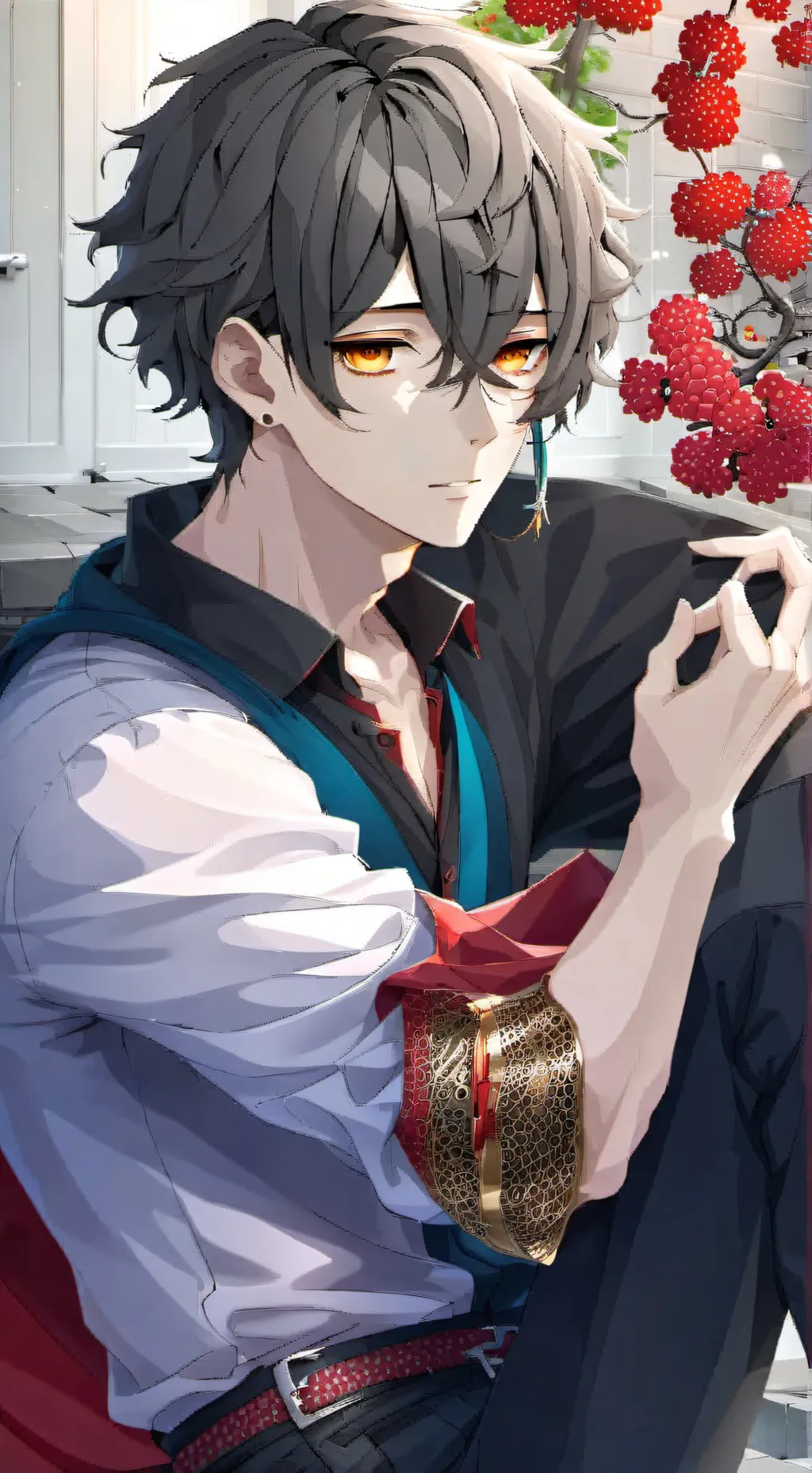 ai character: Mason  background