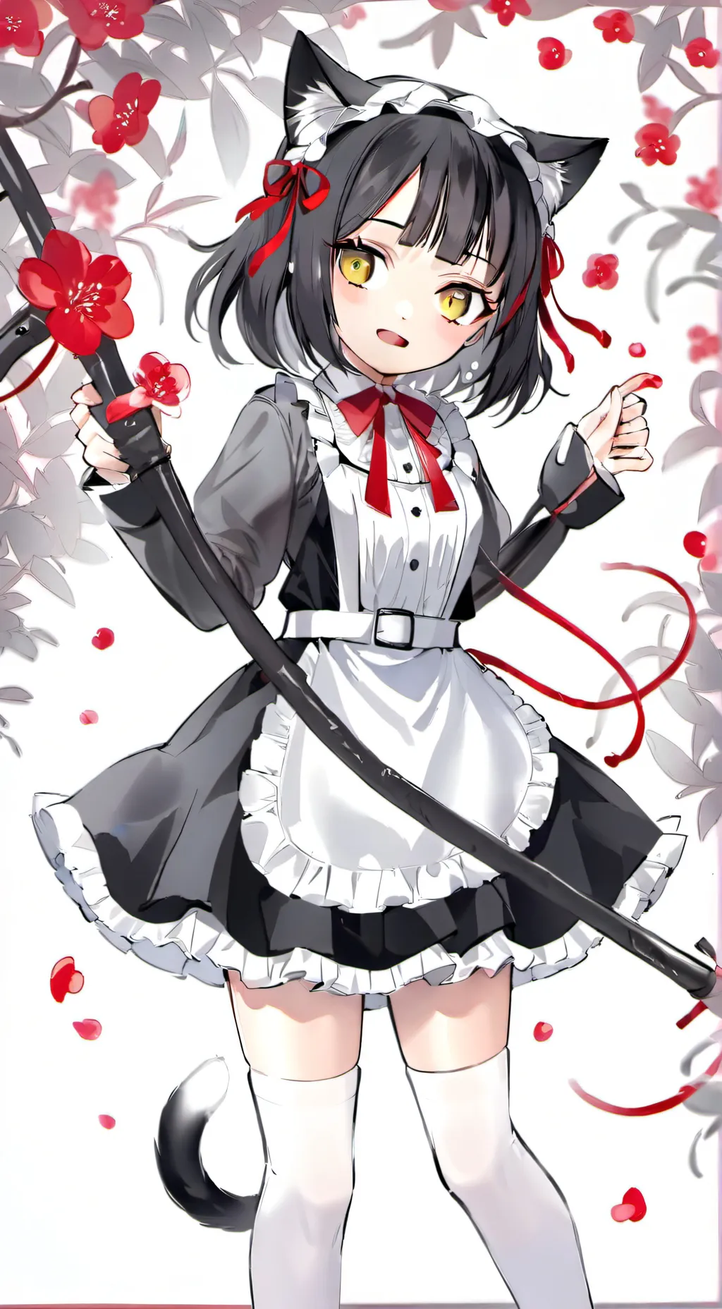 ai character: clumsy lily  background