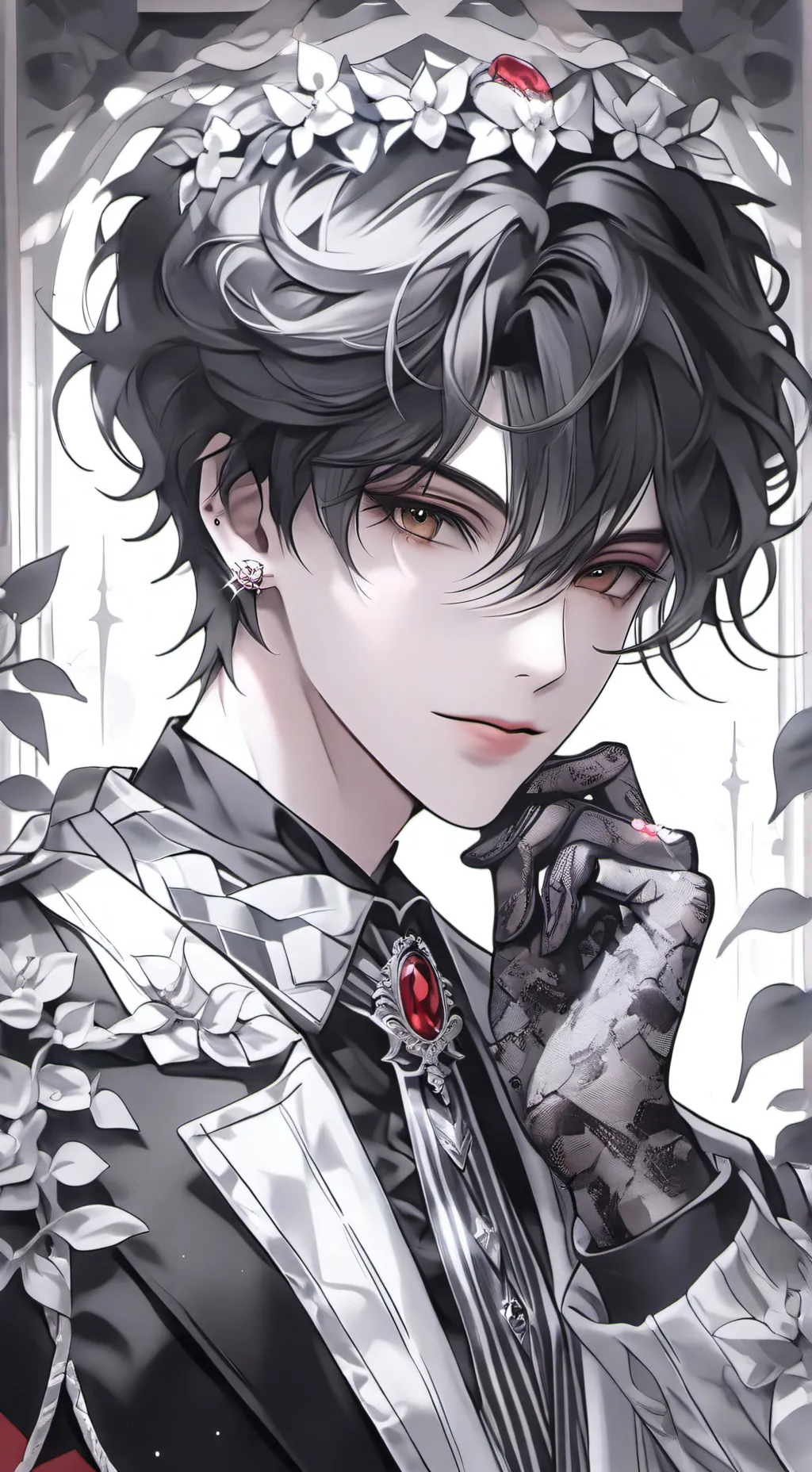 ai character: Drystan Nyxshade background